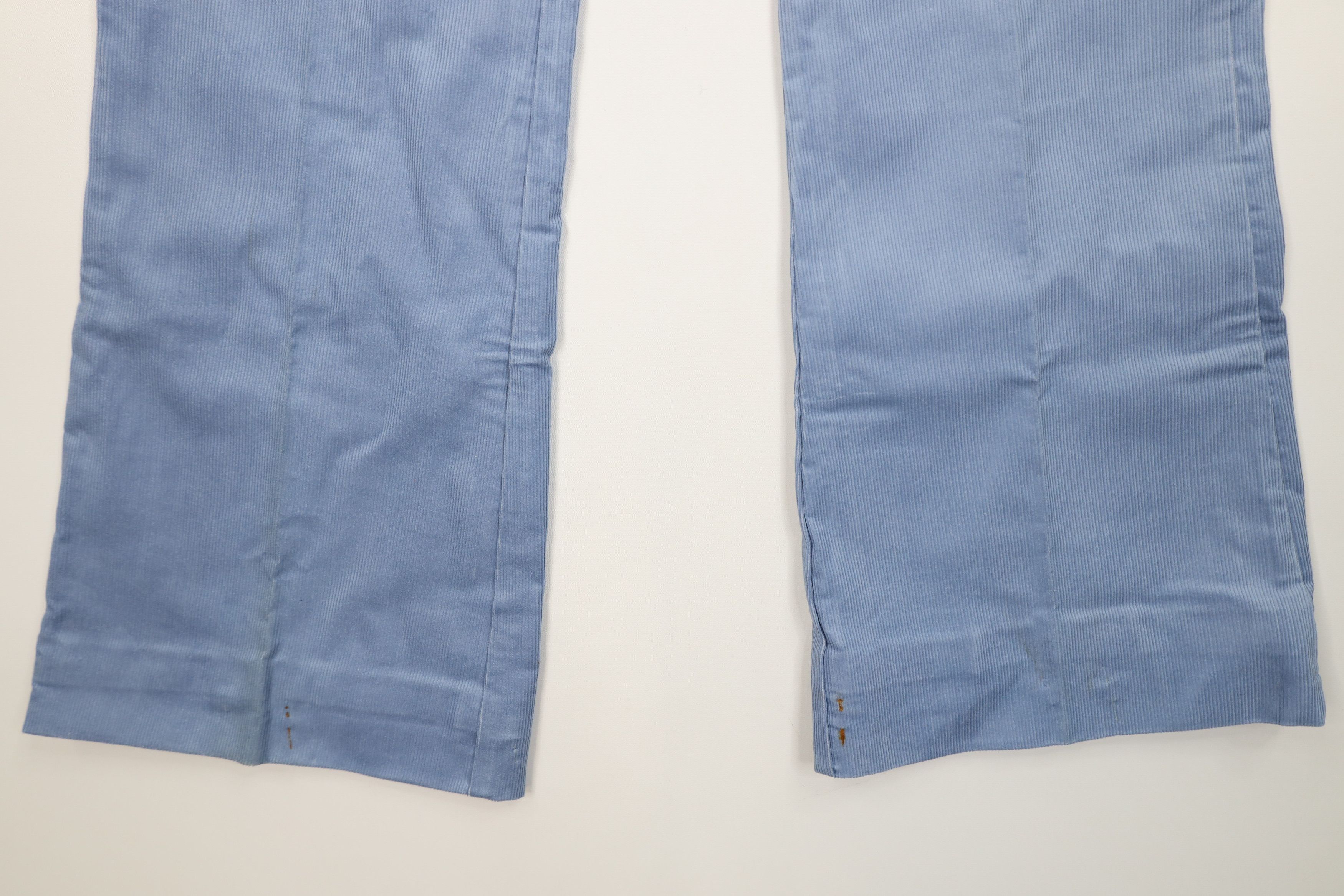 Sundek Vintage 70s Sundek Corduroy Bell Bottoms Pants Blue USA Size US 32 / EU 48 - 5 Thumbnail