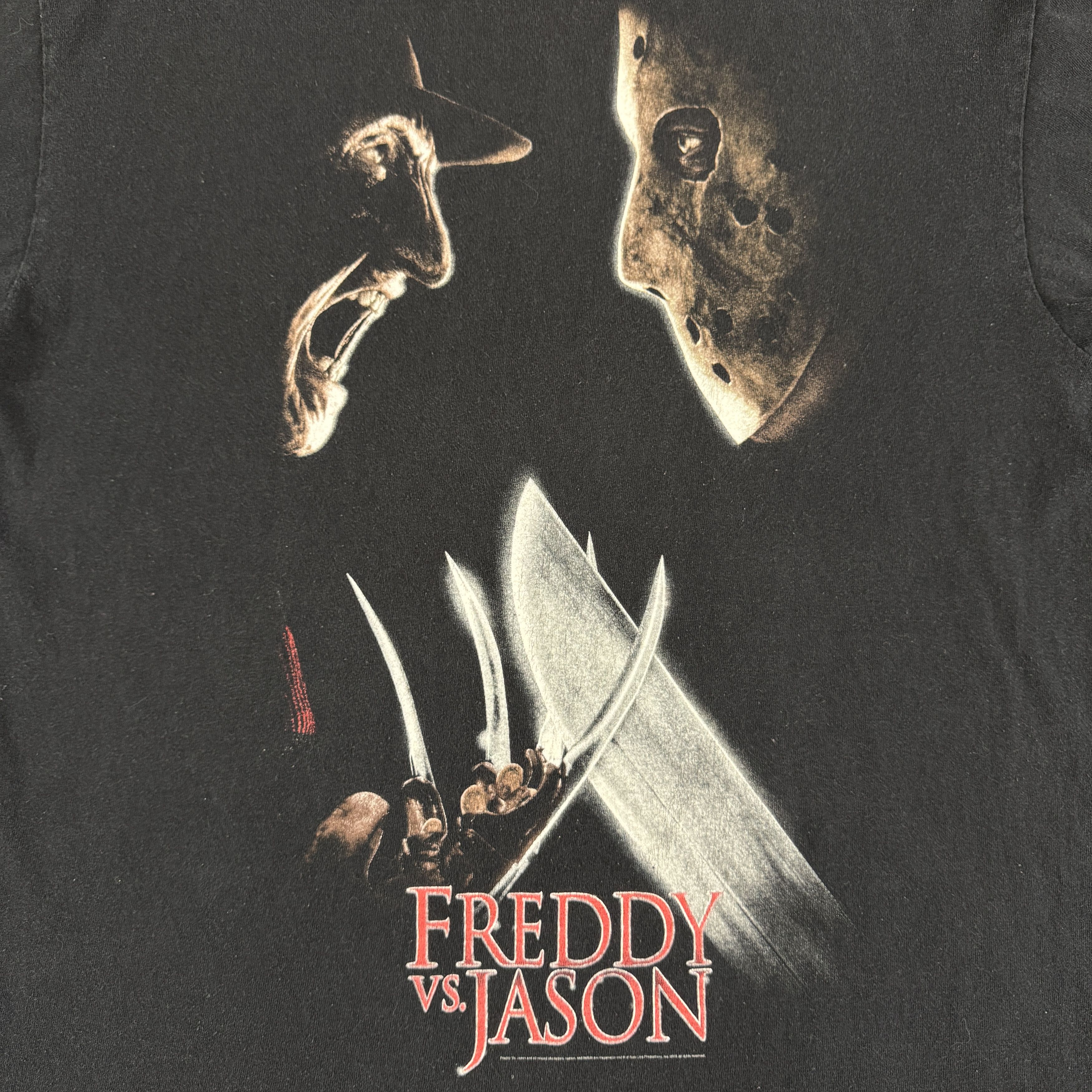 Vintage Vintage Movie Freddy VS Jason Tee Size US XL / EU 56 / 4 - 3 Thumbnail