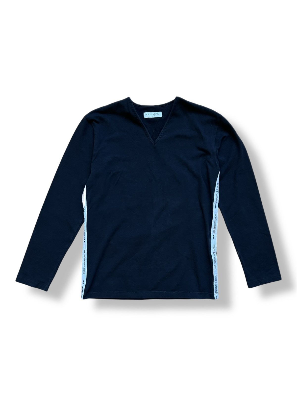 Dolce & Gabbana Dolce & Gabbana Intimo Long Sleeve V-Neck Women’s Size M Size M / US 6-8 / IT 42-44 - 1 Thumbnail