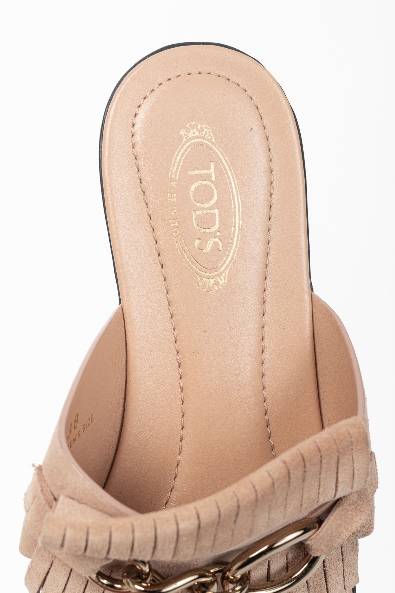 Tod's Tod's Sand Gomma Fringed Tassel Flat Thong Sandals Size US 7.5 / IT 37.5 - 9 Thumbnail