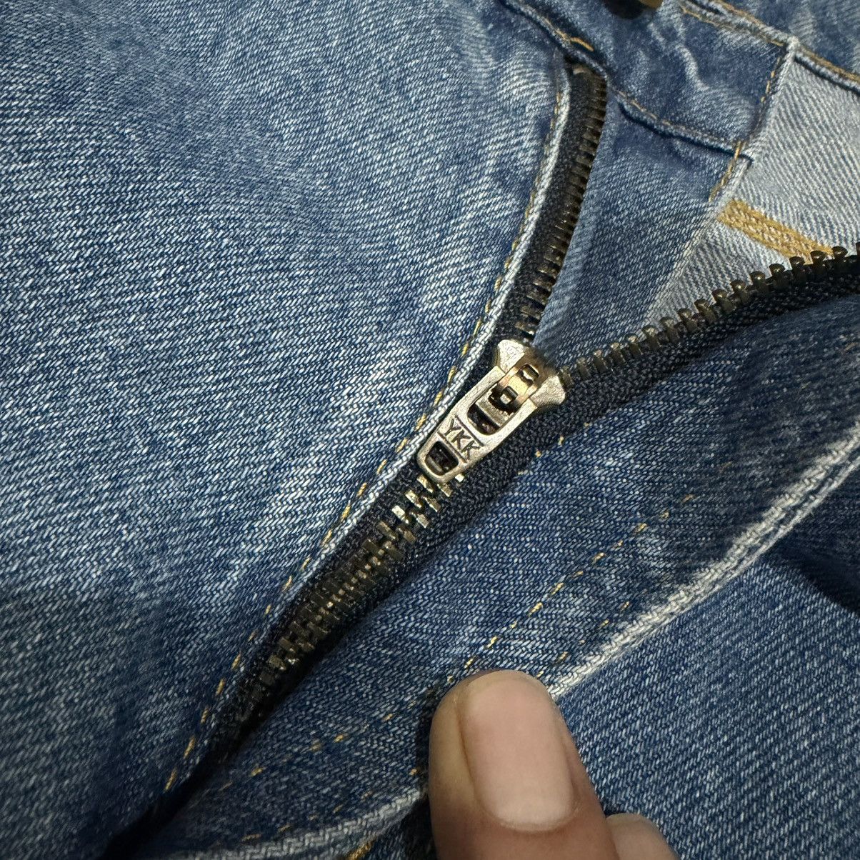 Passport PASSPORT WORKERS CLUB JEANS WASHED LIGHT INDIGO Size US 34 / EU 50 - 4 Thumbnail