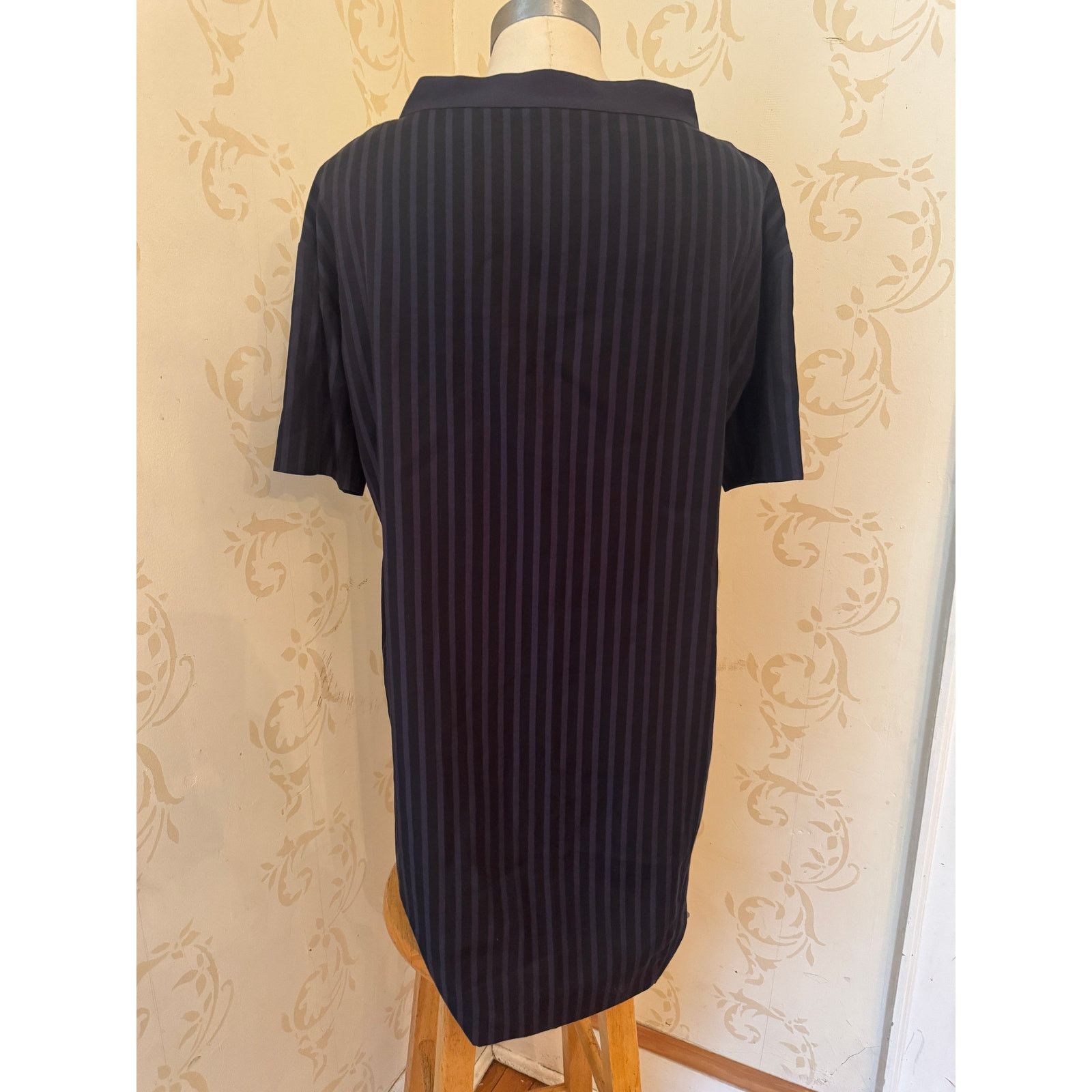 Cos Cos Black & Gray Stripe Dress Ladies Size 6 Size M / US 6-8 / IT 42-44 - 1 Thumbnail