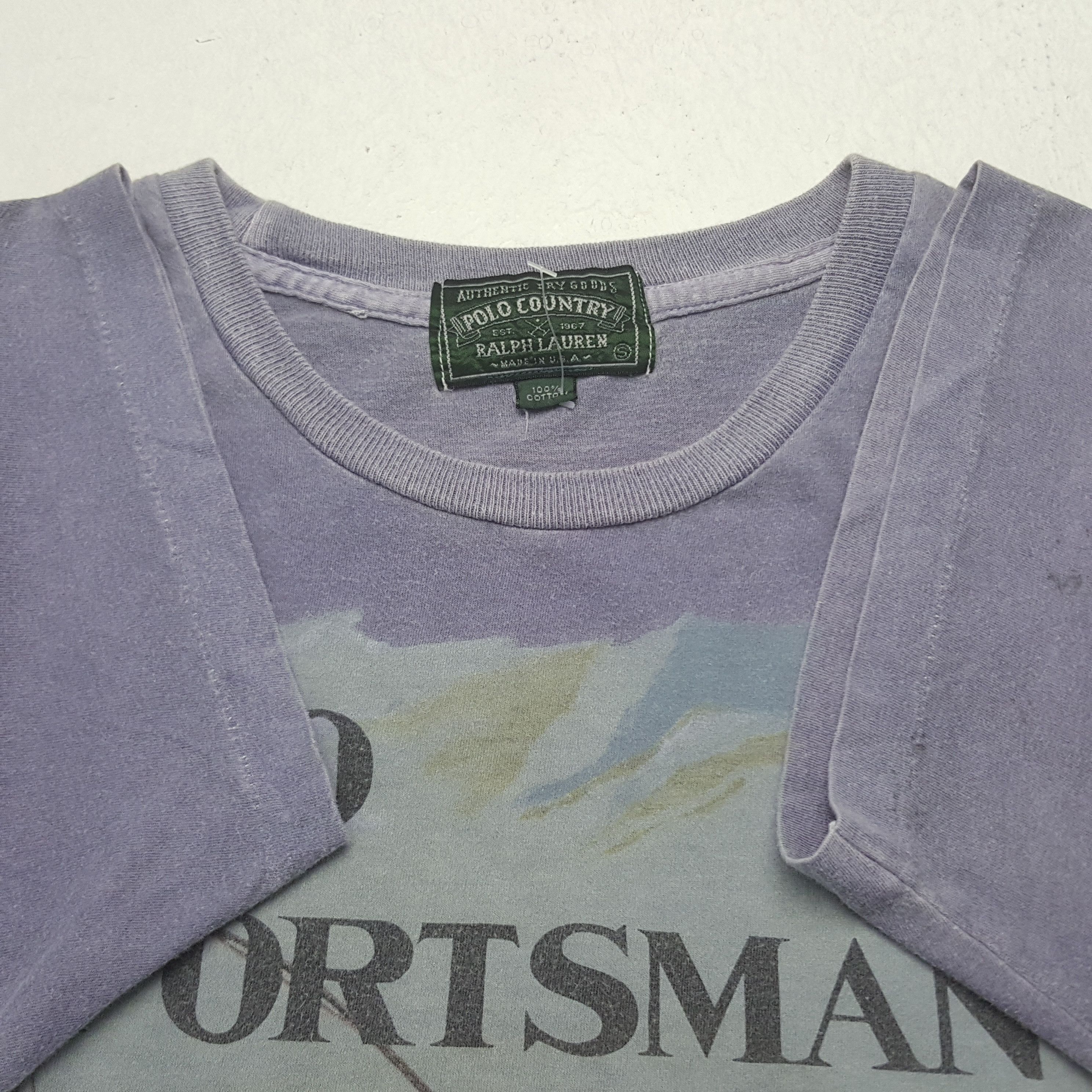 Polo Ralph Lauren Vintage Polo Country Sportsman Ralph Lauren Tshirt C294N21 Size US M / EU 48-50 / 2 - 4 Thumbnail