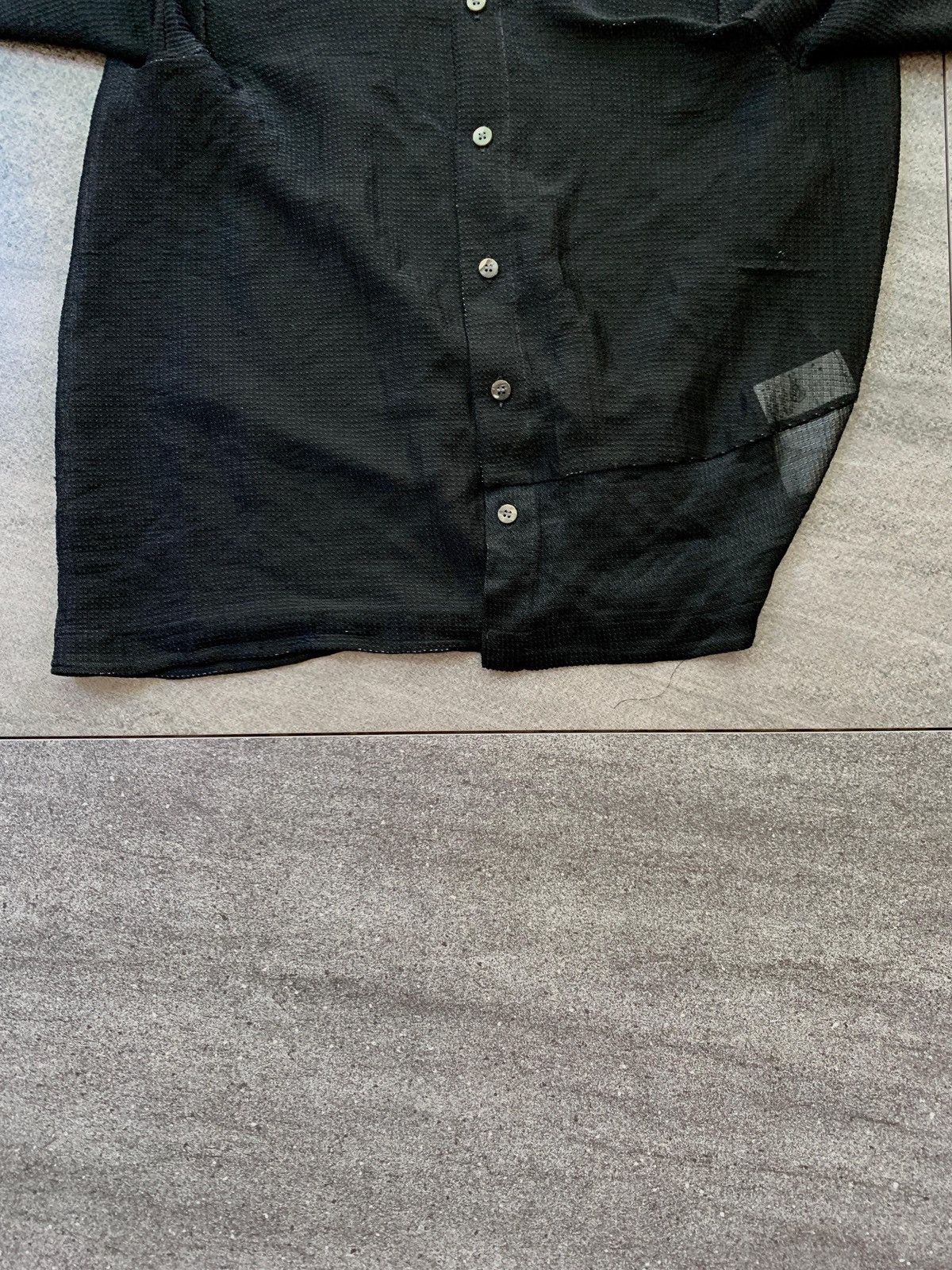 Comme des Garcons FREE TAX! Tricot Textured Polyester Cardigan Jacket Size US S / EU 44-46 / 1 - 5 Thumbnail