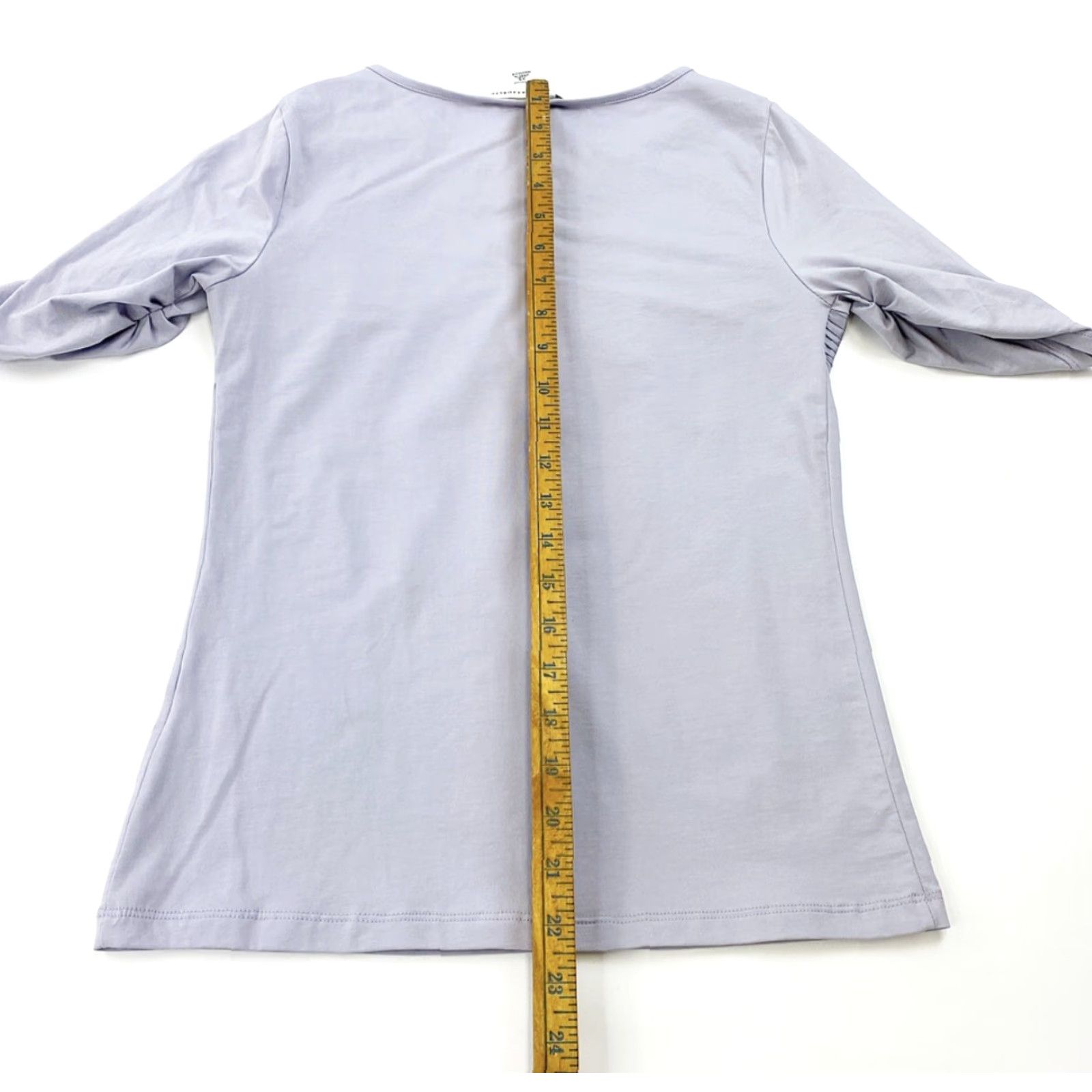 Banana Republic Banana Republic Shirt Womens XS Gray Short Sleeve Top Stretch Size XS / US 0-2 / IT 36-38 - 6 Thumbnail