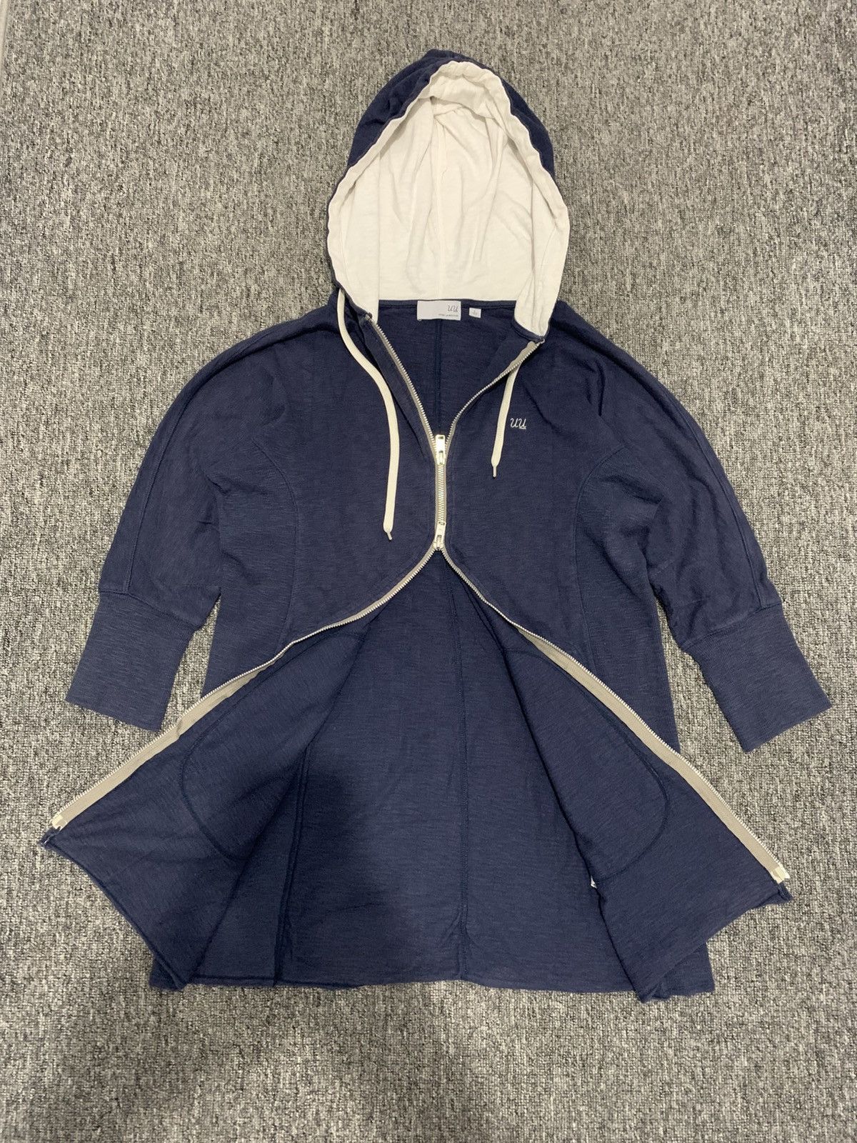 Undercover × Uniqlo Undercover x Uniqlo ThreeQuarter Sleeve Zip Up Jacket Hoodie Size US L / EU 52-54 / 3 - 4 Thumbnail