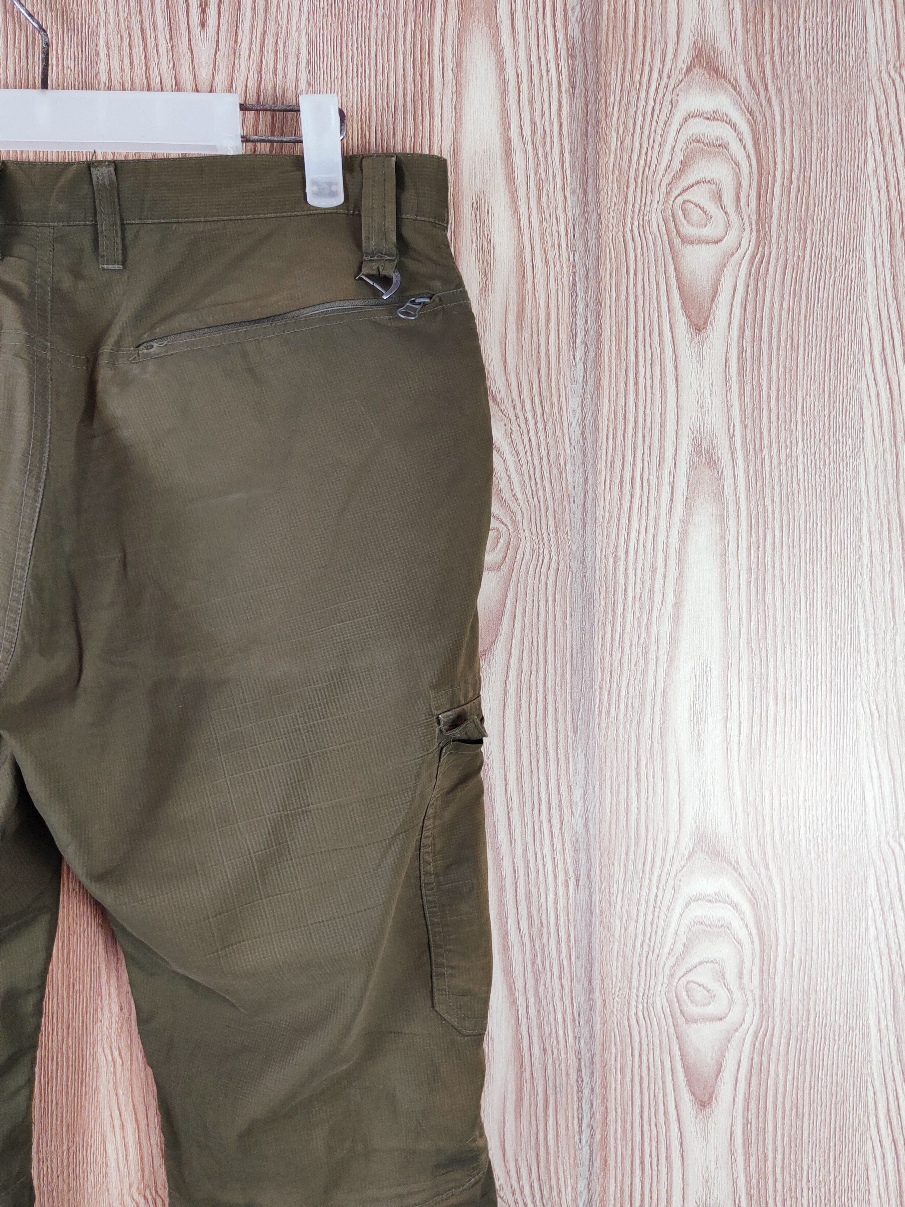 Japanese Brand FieldCore Olive Tactical Cargo hiking track Pants #W522 Size US 32 / EU 48 - 13 Thumbnail