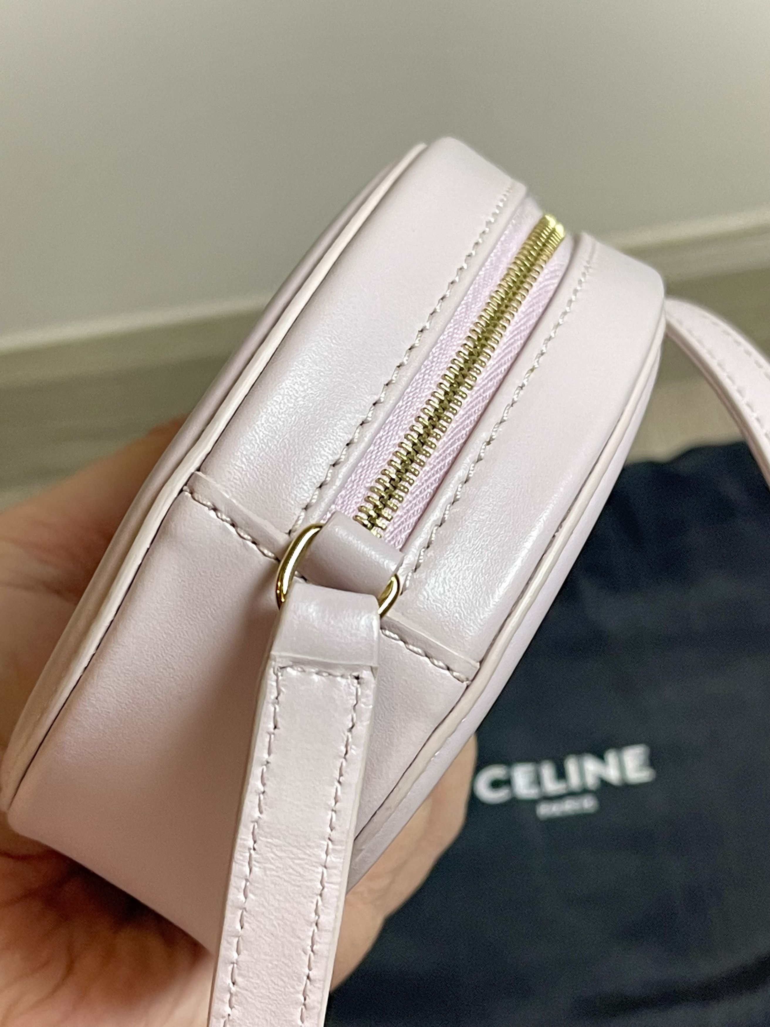 Celine Celine Crossbody Oval Purse Cuir Triomphe Size ONE SIZE - 7 Thumbnail