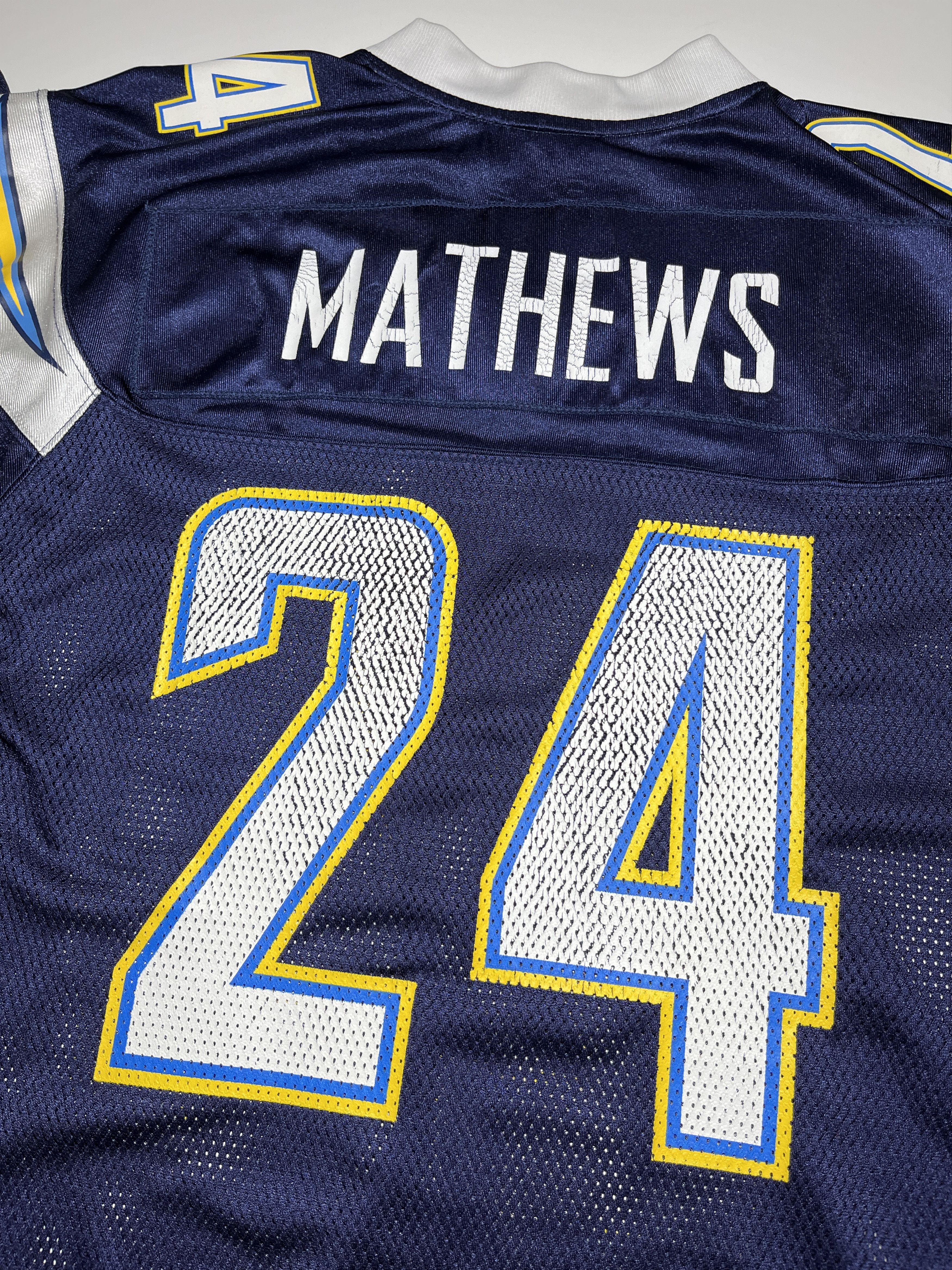 NFL × Reebok Reebok Chargers #24 Ryan Mathews NFL Jersey Size M Size US M / EU 48-50 / 2 - 8 Thumbnail