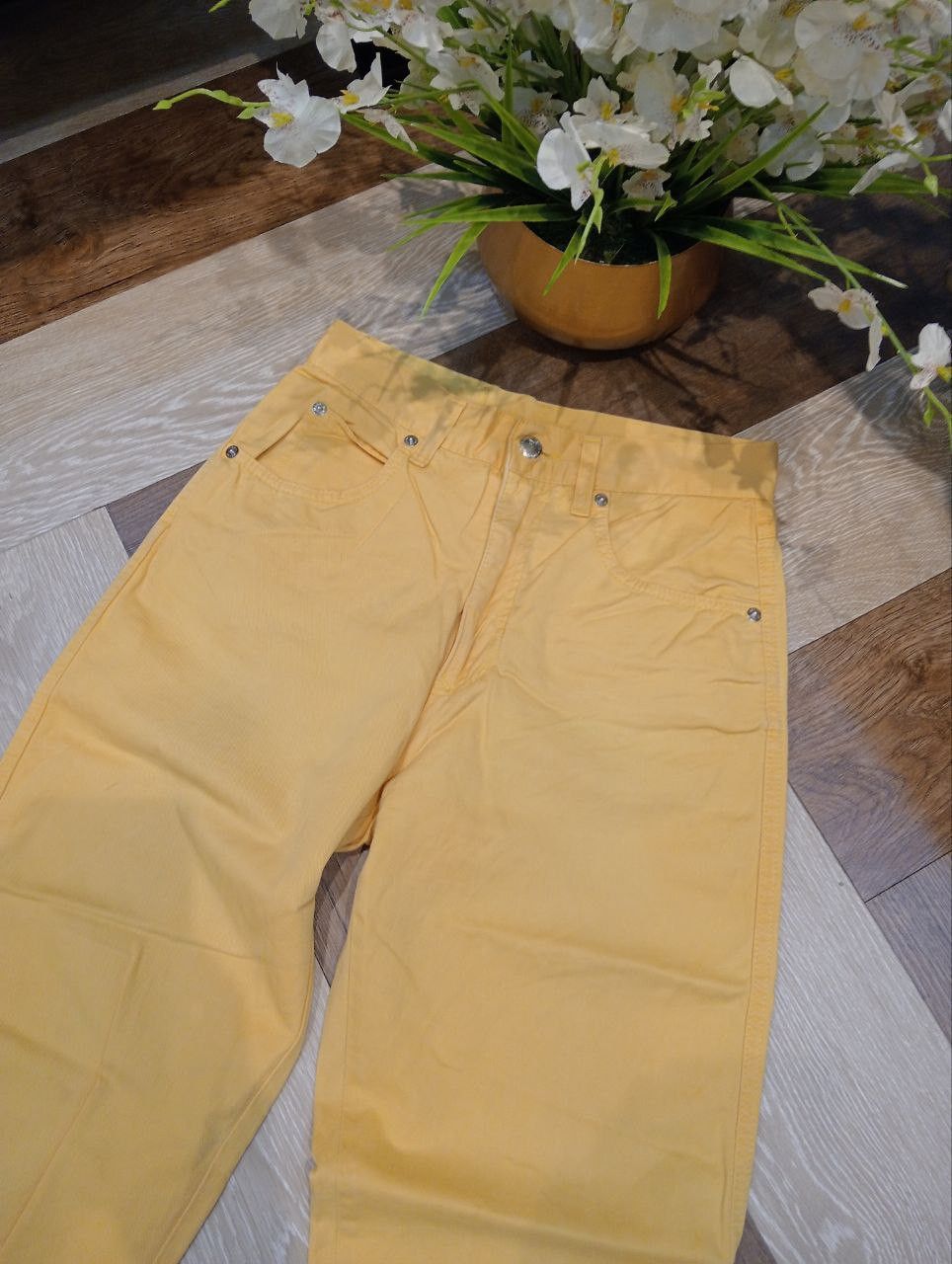 Fendi VINTAGE FENDI ROMA JEANS - YELLOW Size 27" / US 4 / IT 40 - 11 Thumbnail