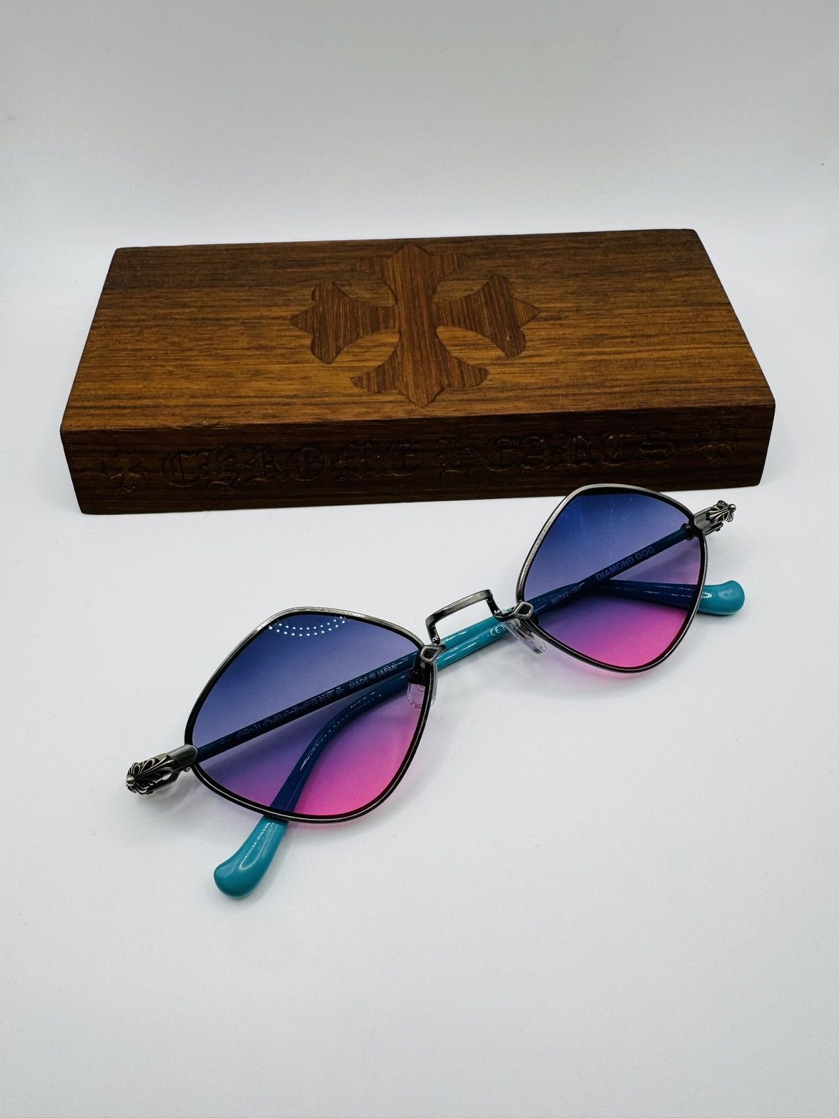 Chrome Hearts Chrome Hearts Diamond Dog Sunglasses Size ONE SIZE - 1 Thumbnail