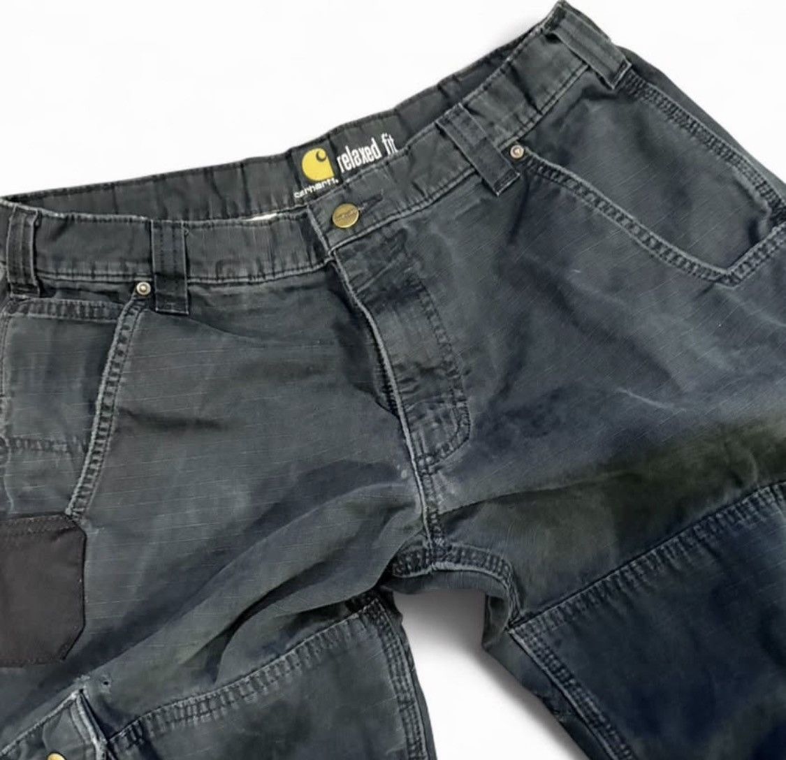 Carhartt Thrashed Carhartt Vintage Distressed Cargo Pants 34x32 Size US 34 / EU 50 - 3 Thumbnail