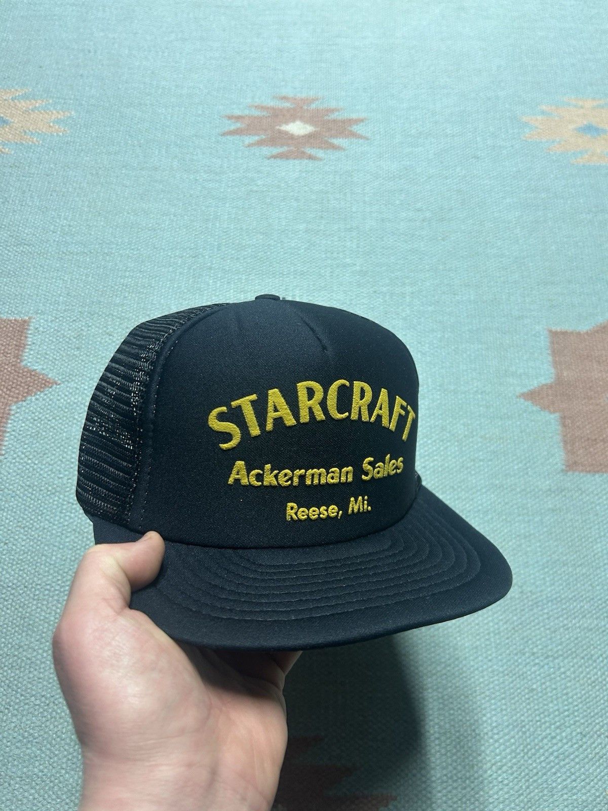 Vintage VTG trucker hat StarCraft RV Ackerman sales Reese Michigan Size ONE SIZE - 1 Thumbnail