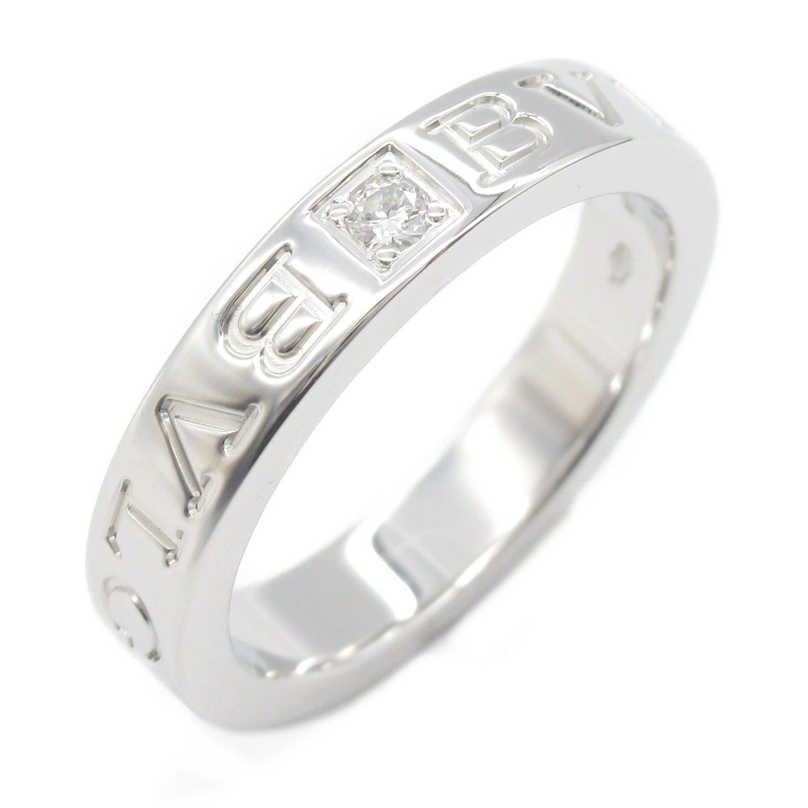 Bvlgari Bvlgari B Zero One Ring 1Pd K18Wg (White Gold) Diamond Clear Size ONE SIZE - 1 Thumbnail