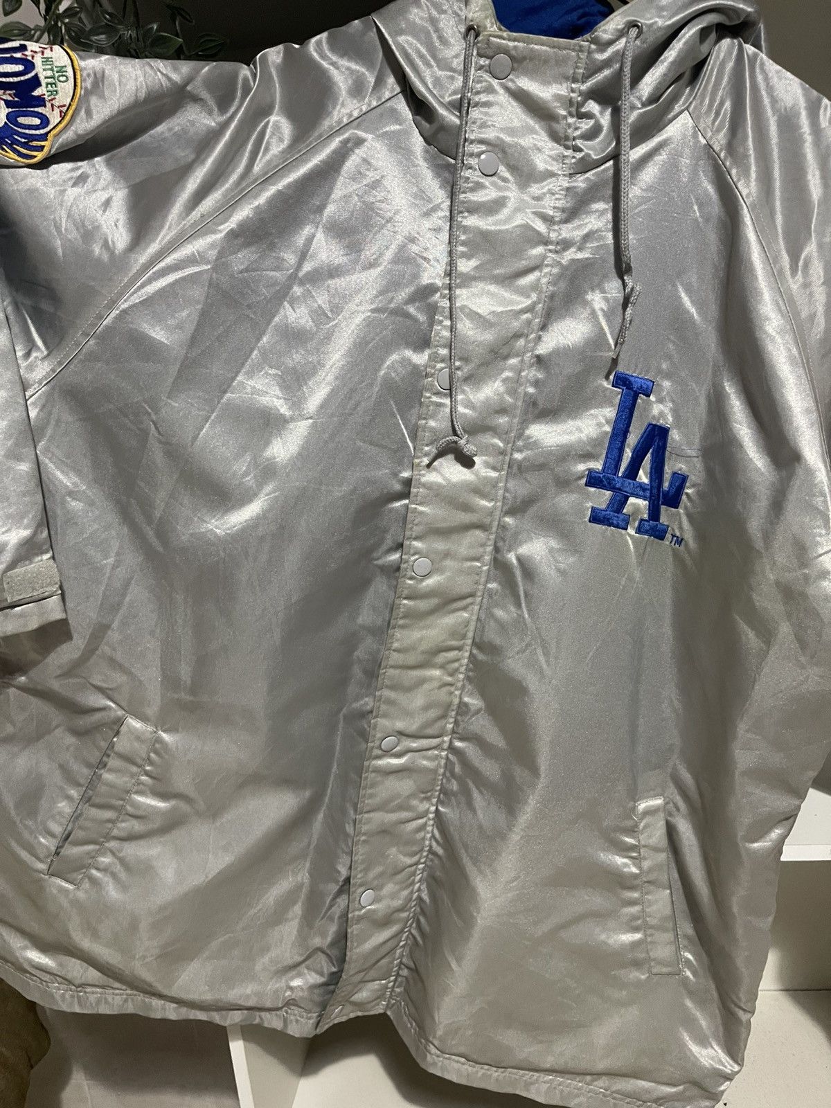 Starter Vintage Starter MLB LA Dodgers Hideo Nomo Satin Jacket Size US L / EU 52-54 / 3 - 4 Thumbnail
