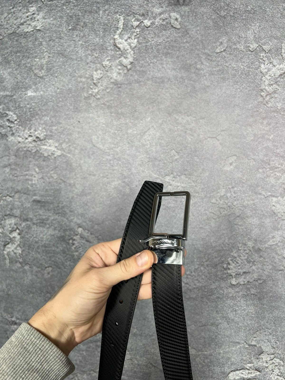 Ermenegildo Zegna Ermenegildo Zegna Leather Belt With Logo One Size Size ONE SIZE - 10 Thumbnail