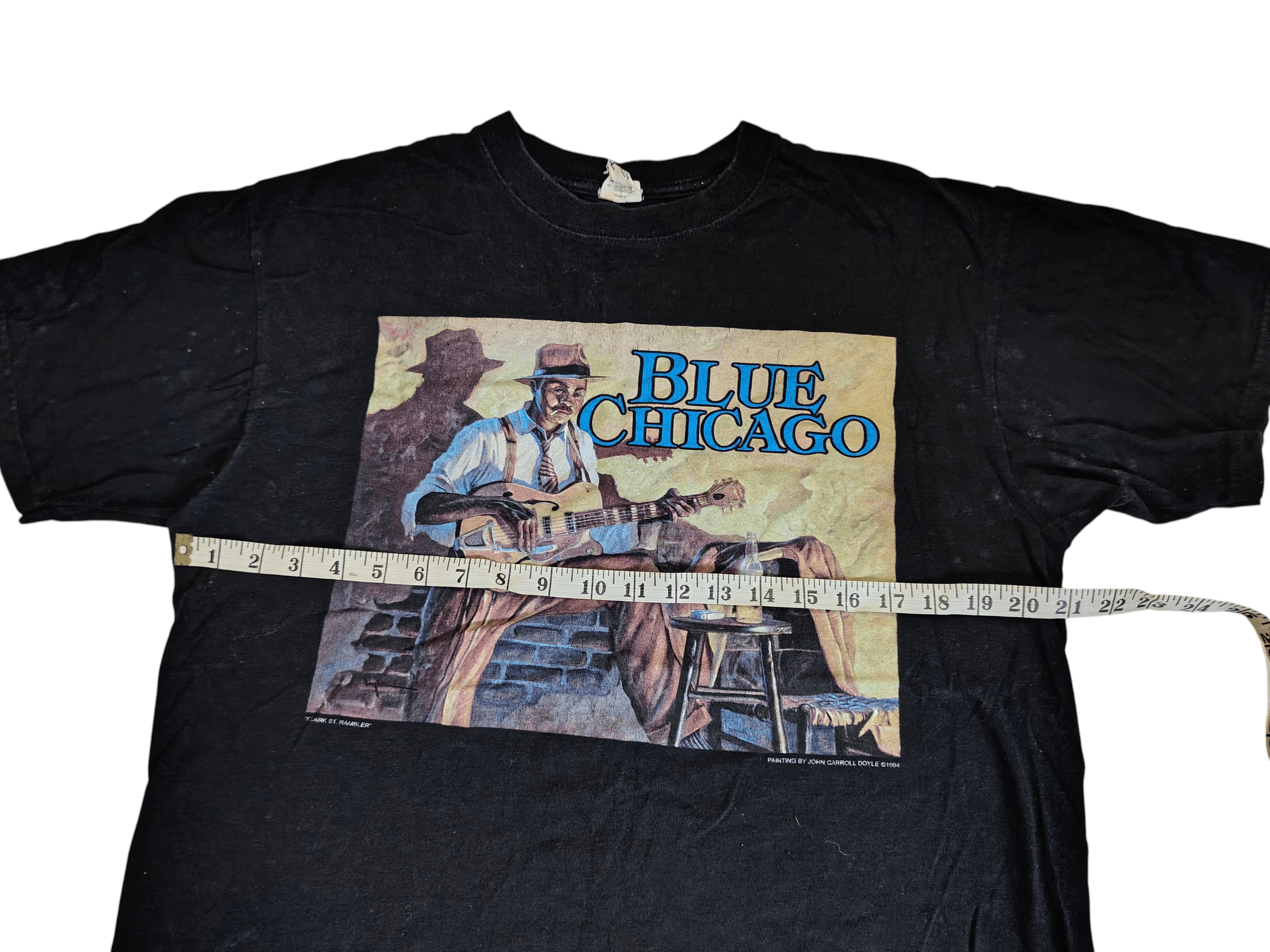 Anvil Vintage 1994 John Carroll Doyle ‘Blue Chicago’ Size US L / EU 52-54 / 3 - 3 Thumbnail