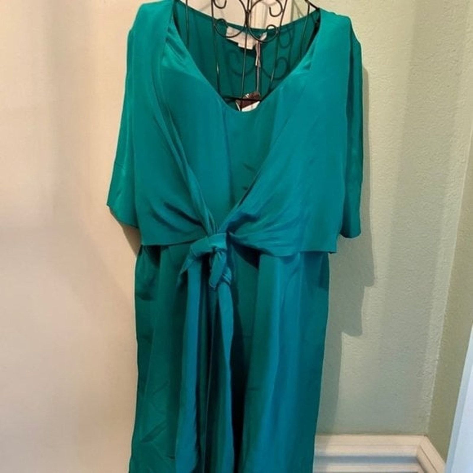 Stella McCartney Stella McCartney Sheath Dress Emerald Green Size 10 Size L / US 10 / IT 46 - 3 Thumbnail