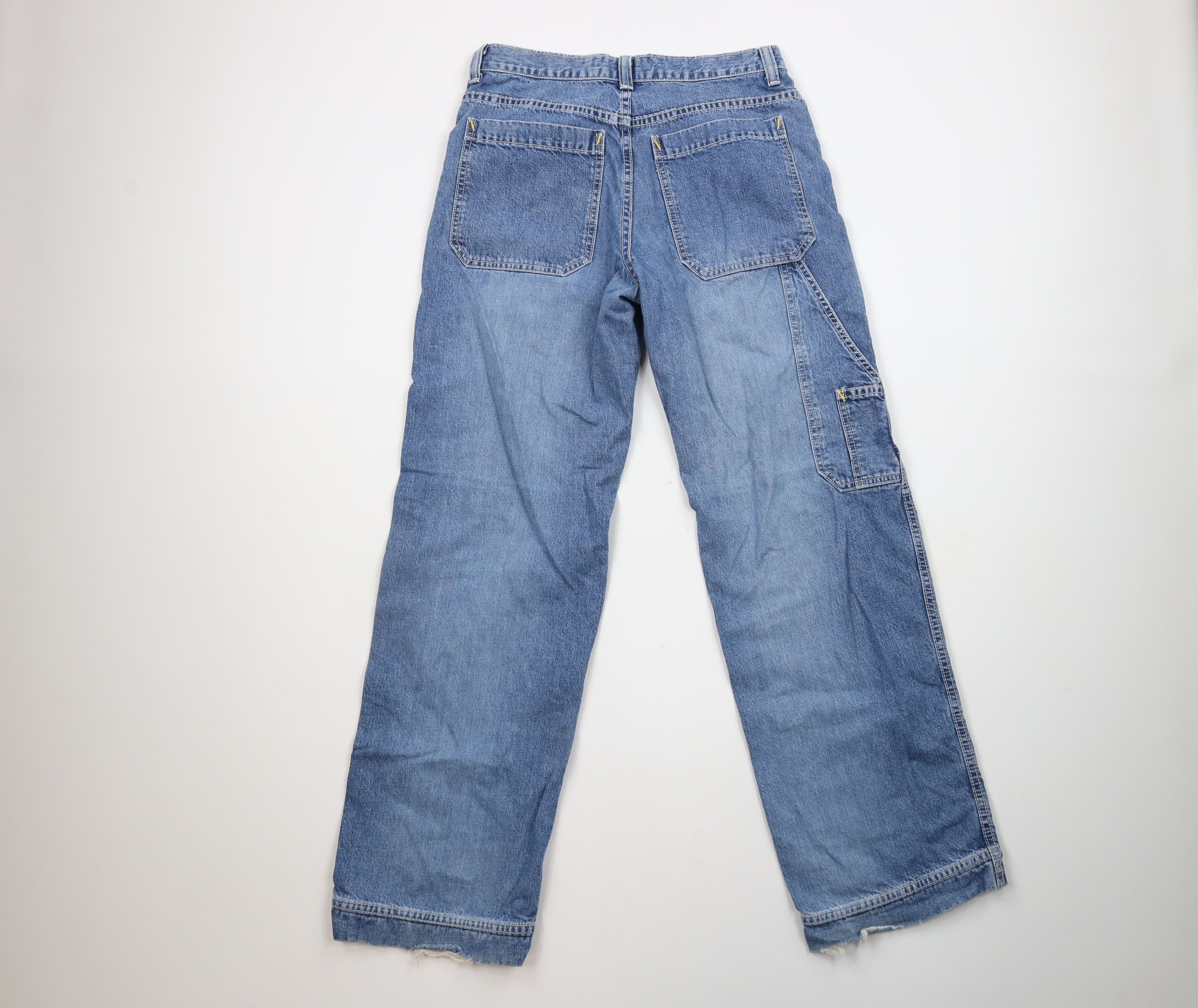 American Eagle Outfitters × Vintage Vintage 90s American Eagle Outfitters Dungaree Jeans USA Size US 30 / EU 46 - 9 Thumbnail