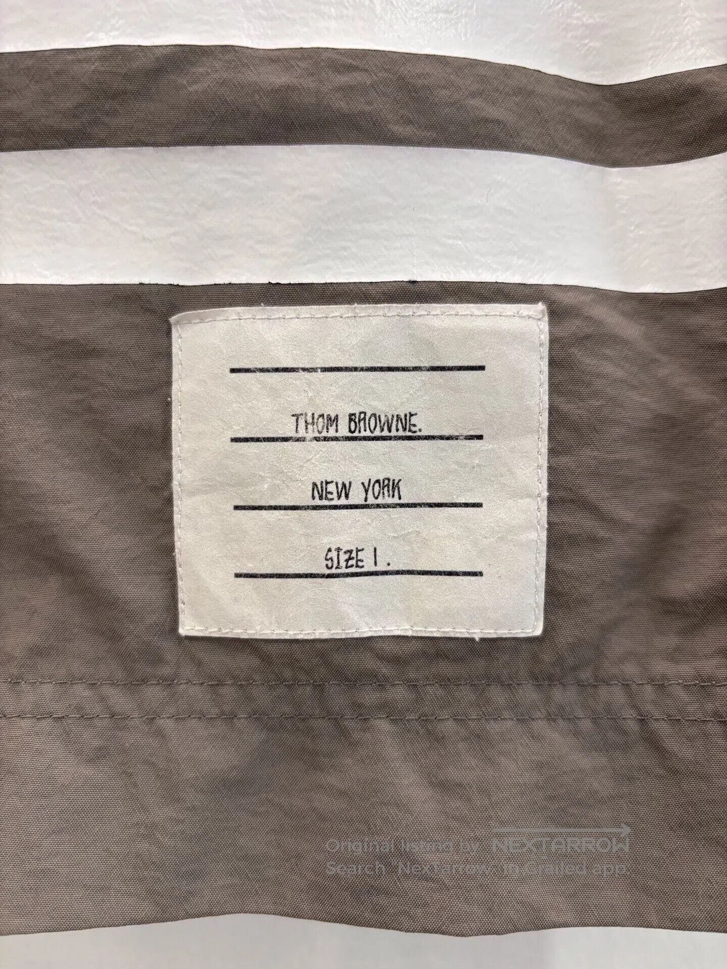 Thom Browne gray casual shorts with stripes by Thom Browne. Size US 27 - 4 Thumbnail