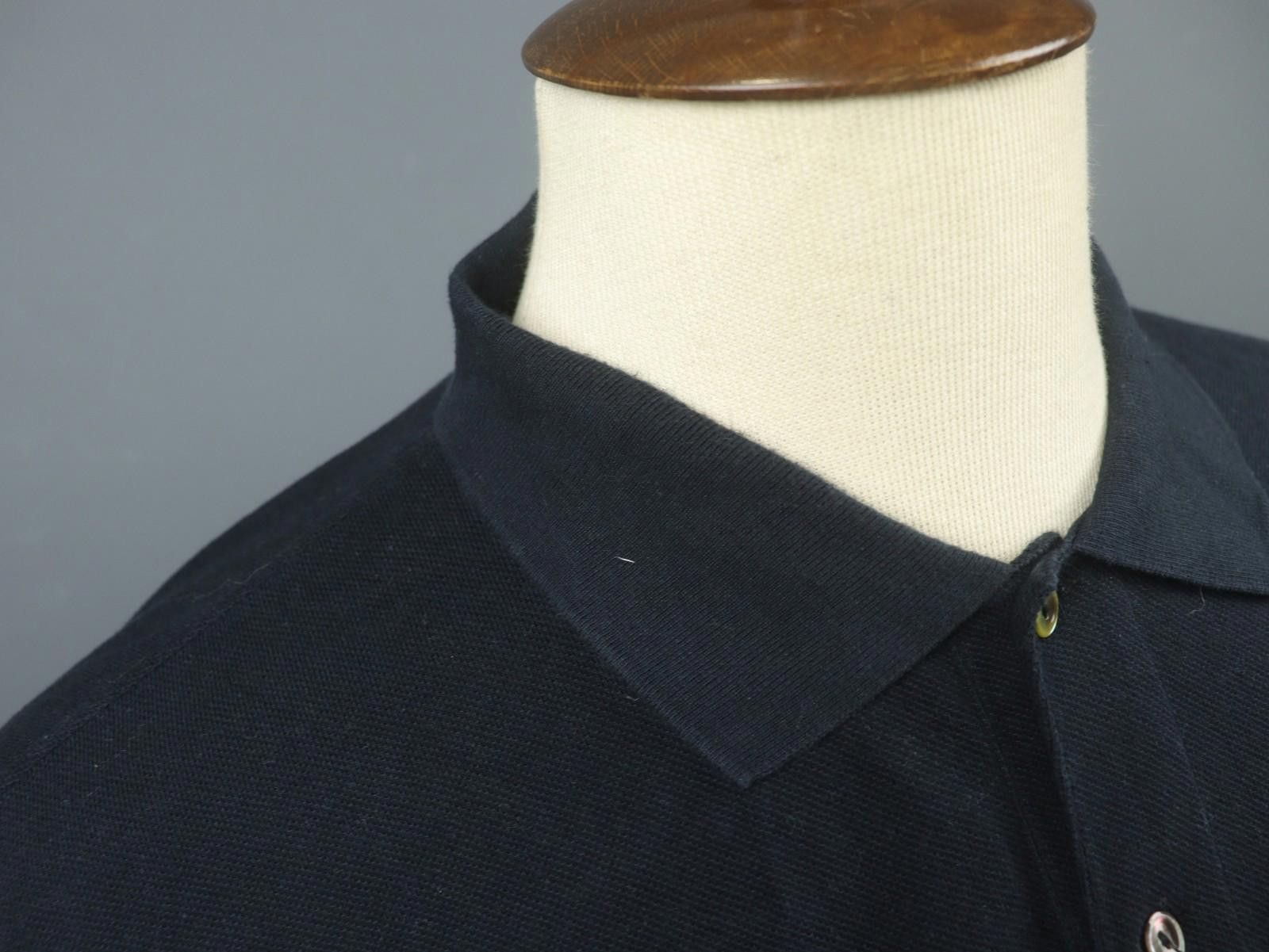 Lacoste Lacoste Black 100% Cotton Collared Casual Polo Shirt Size 5 Size US M / EU 48-50 / 2 - 4 Thumbnail