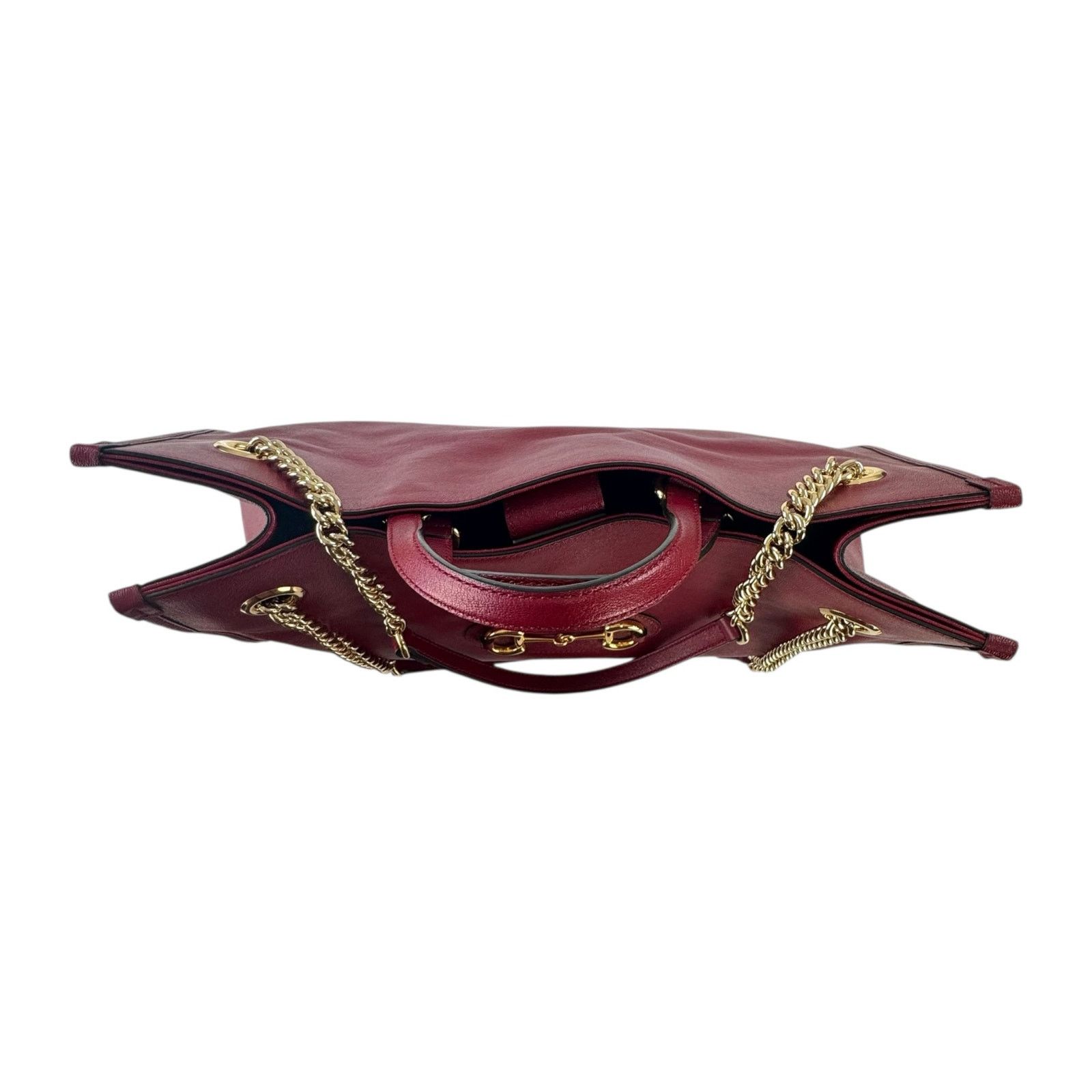 Gucci Gucci Horsebit Leather Two Way Bag Size ONE SIZE - 8 Thumbnail