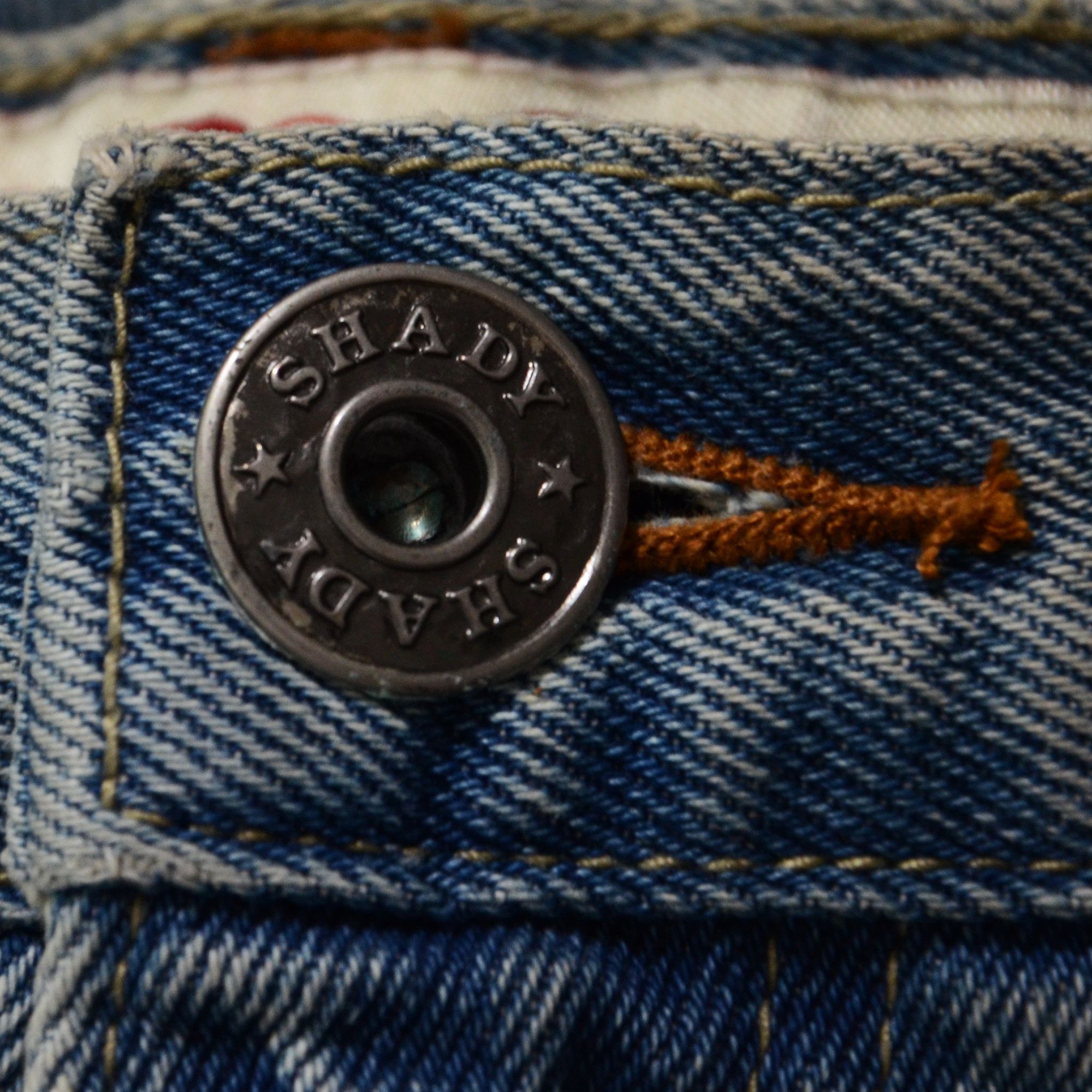 Shady Ltd Shady.Ltd Jorts Y2K Eminem Hip Hop Streetwear Light Denim Size US 34 / EU 50 - 5 Thumbnail
