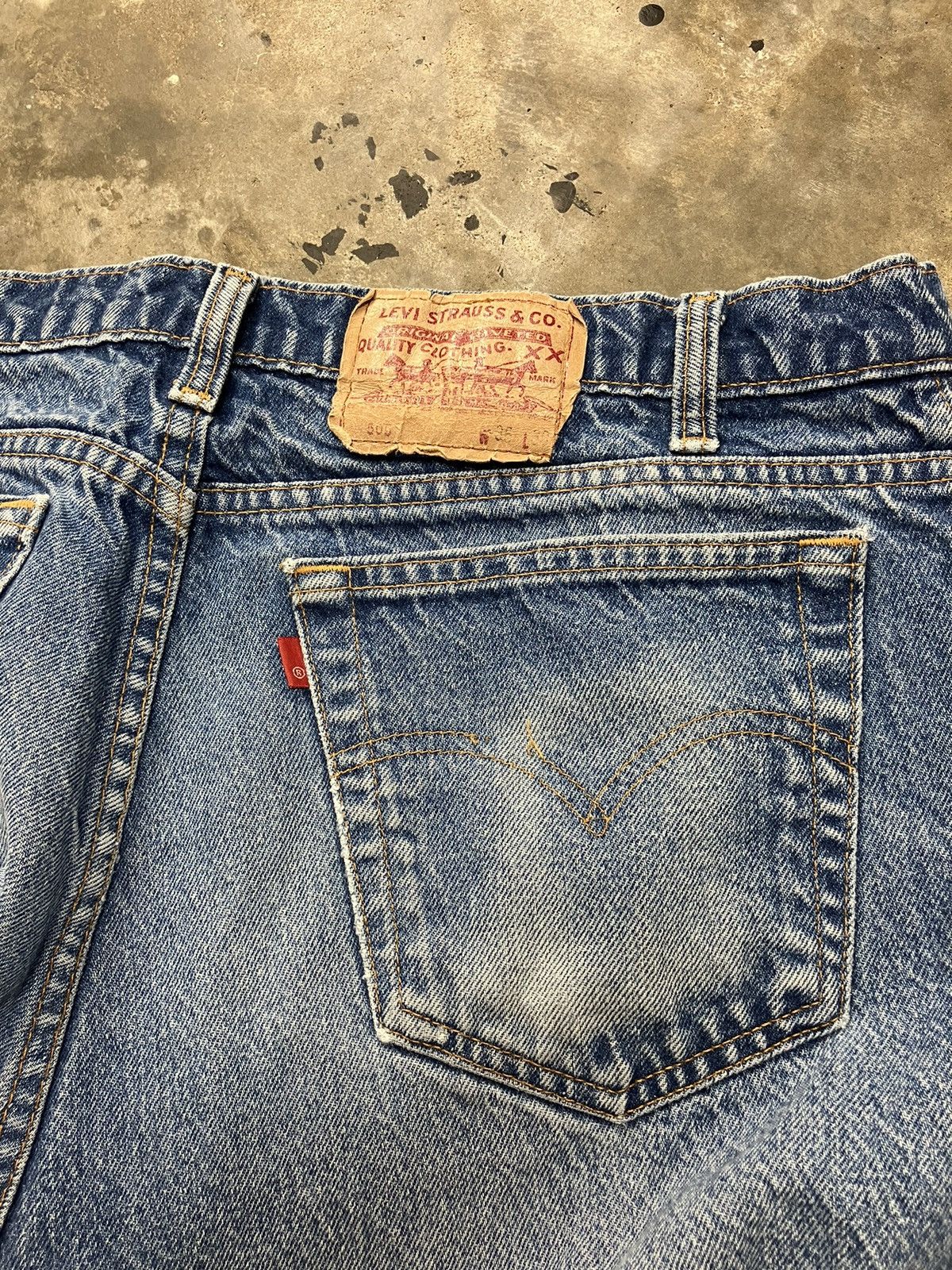 Levi's × Vintage Levi’s 505 Nicely Faded Worn Look Size US 34 / EU 50 - 6 Thumbnail