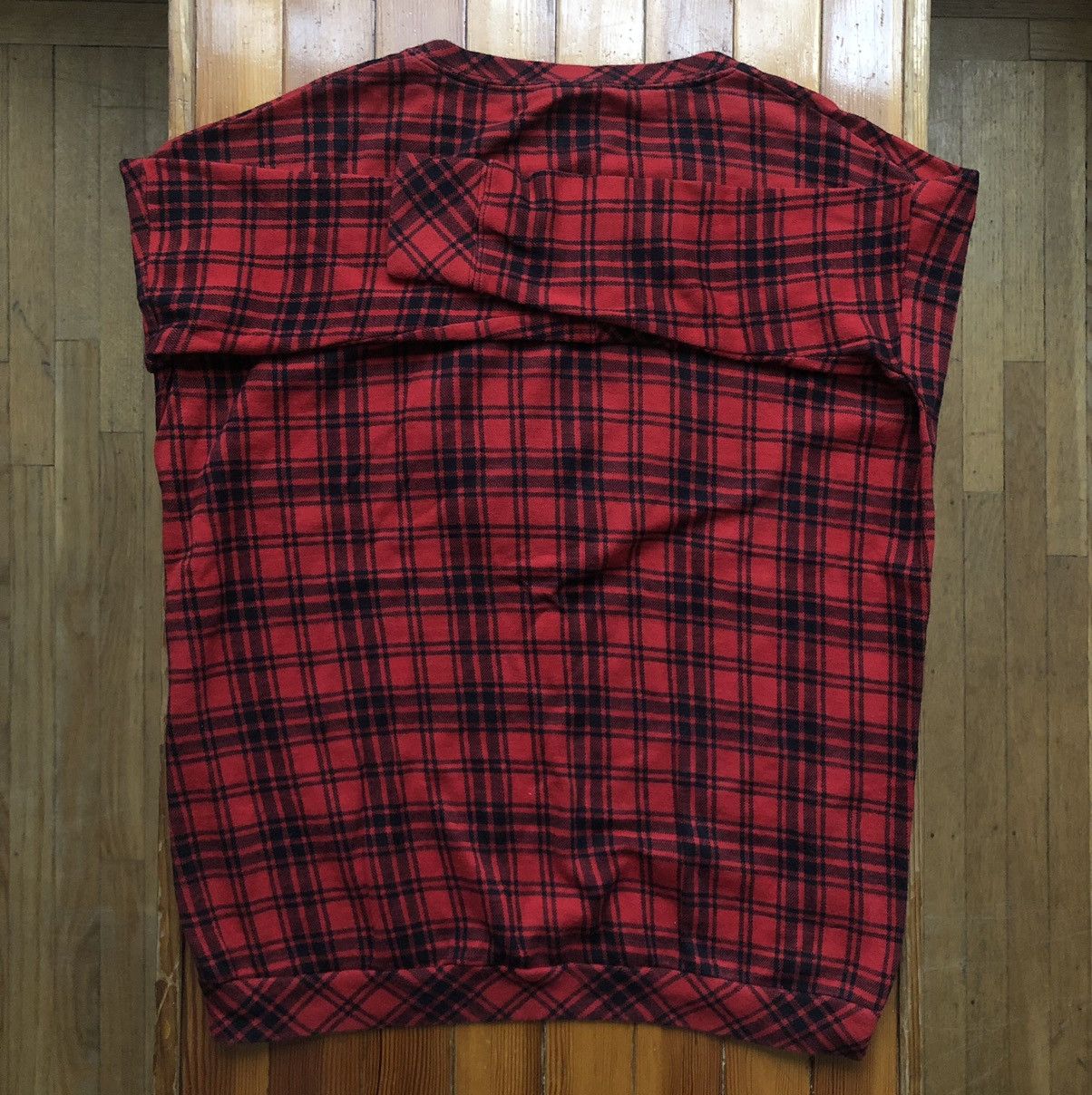20471120 Vintage 20471120 Hyoma Fuzzy Character Flannel Size US S / EU 44-46 / 1 - 9 Thumbnail
