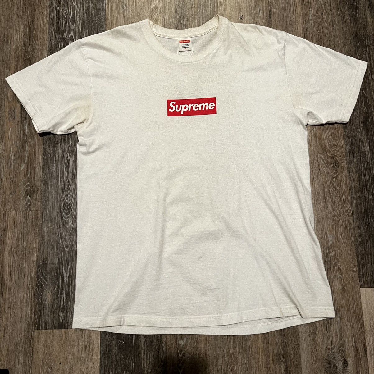 Supreme 20th anniversary t shirt online