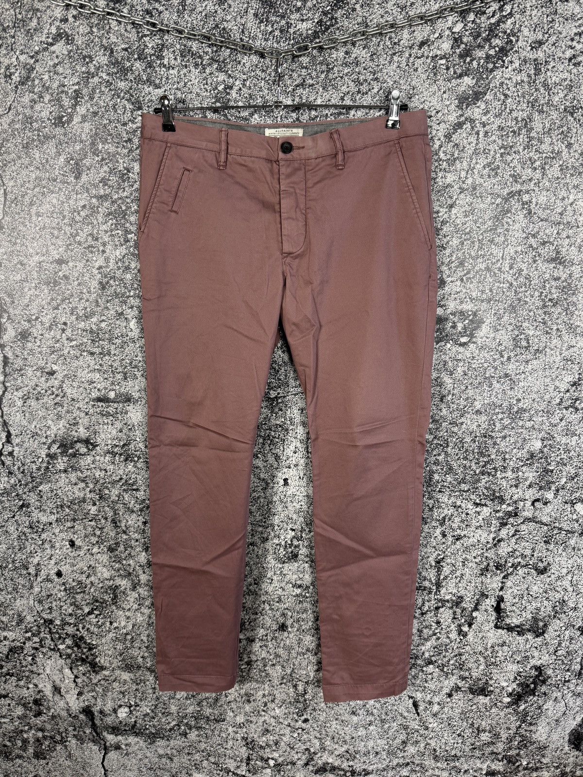 Allsaints AllSaints Spitalfields Chino Pants Trousers India Size 34 Size US 34 / EU 50 - 1 Thumbnail