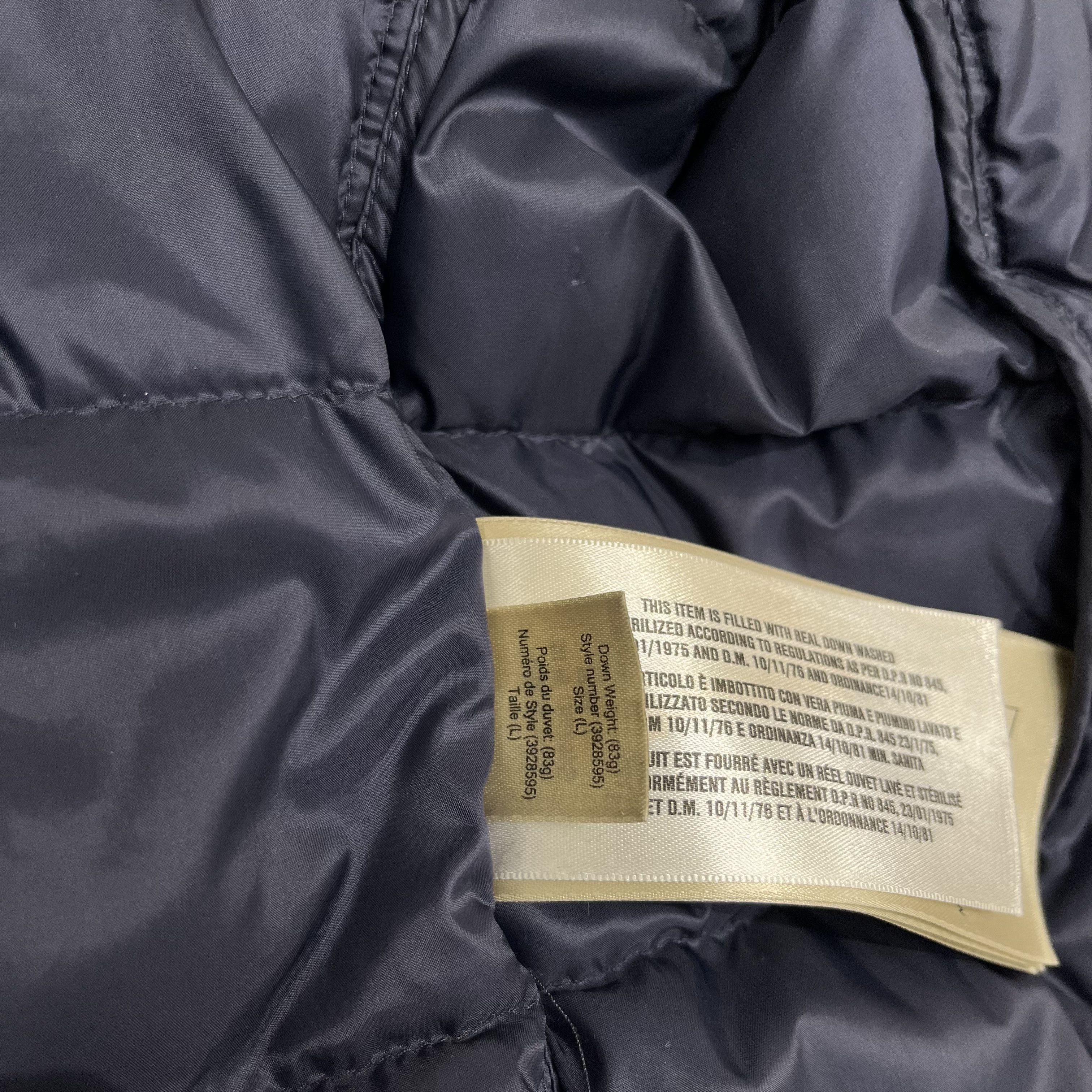 Burberry Burberry Lightweight Navy Puffer Jacket Size US L / EU 52-54 / 3 - 21 Thumbnail