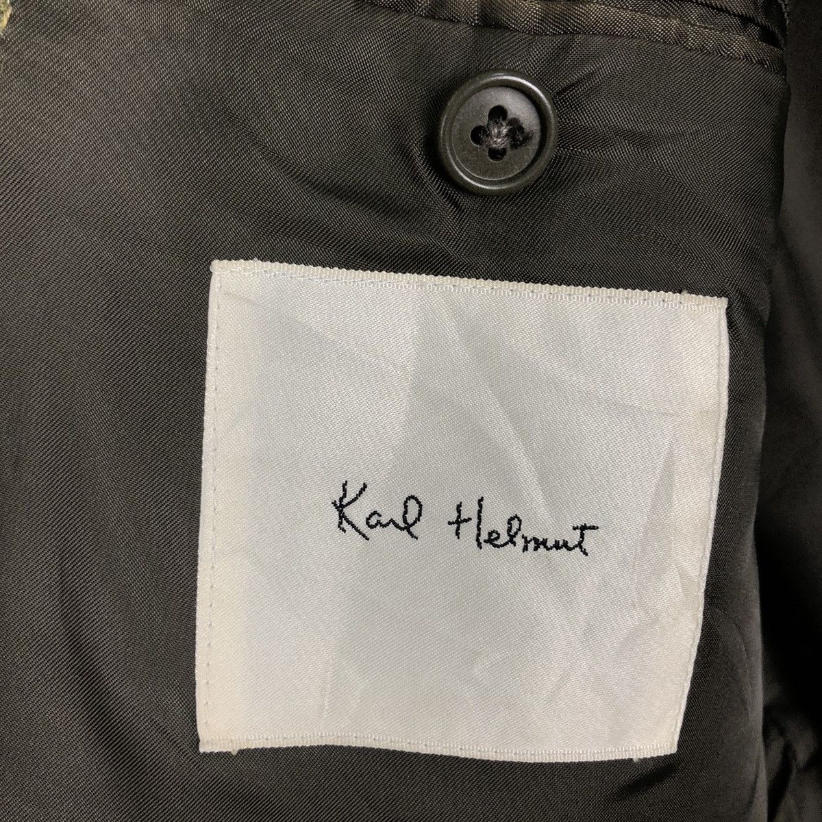 Japanese Brand 📌Vintage Wool Coats Jacket Karl Helmut Tartan Design Size US M / EU 48-50 / 2 - 19 Thumbnail