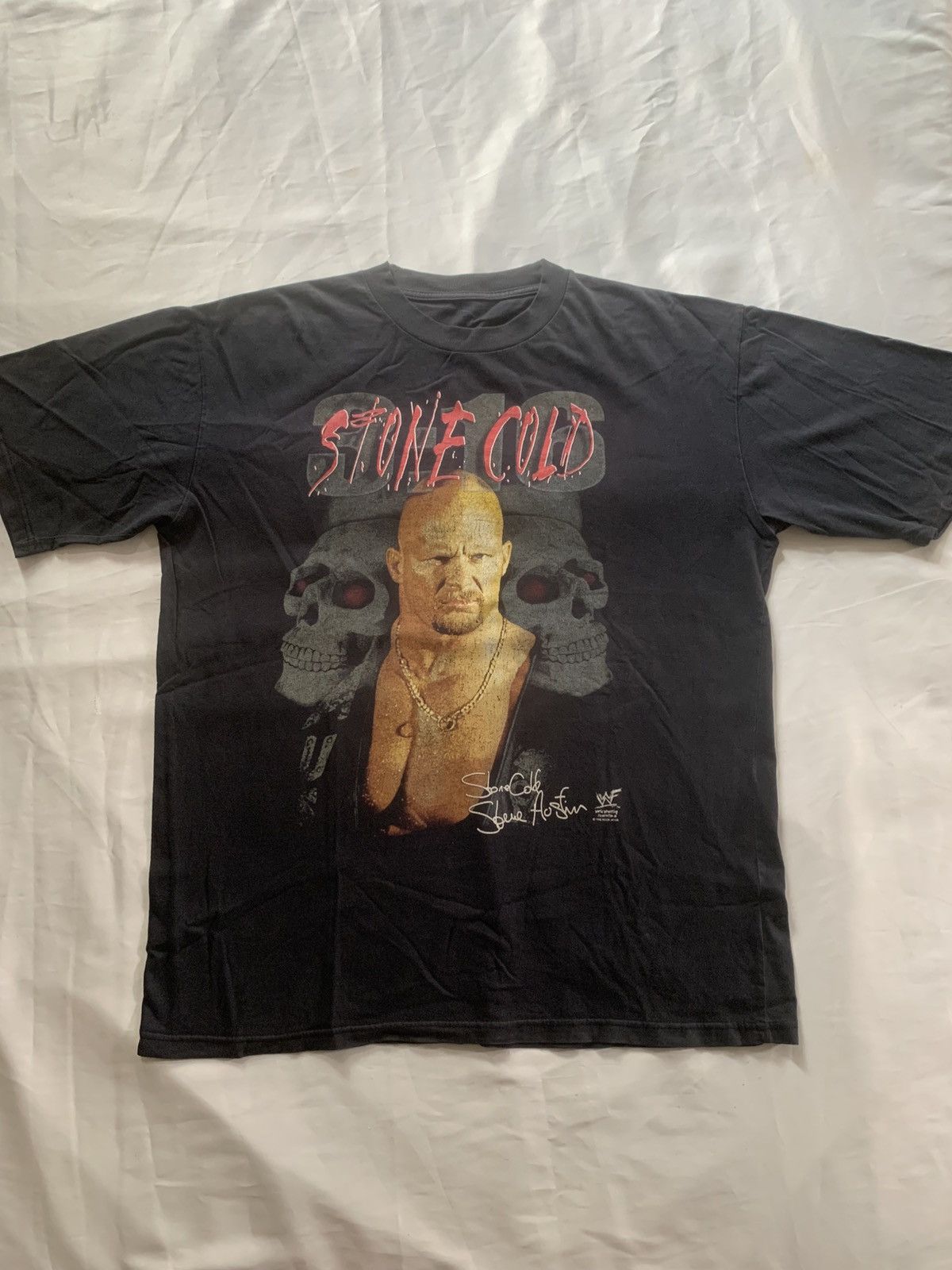 WWF Vintage WWE Stone Cold Size US XL / EU 56 / 4 - 1 Thumbnail