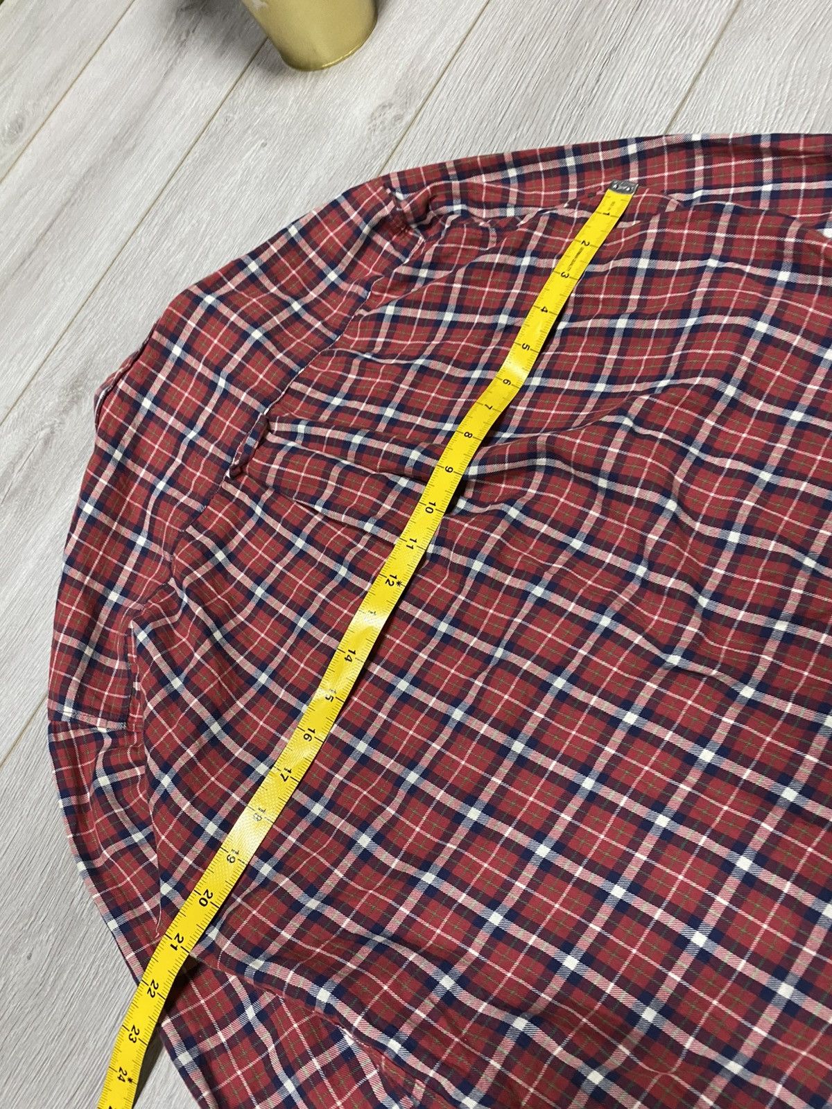 Our Legacy Our Legacy vintage flannel overshot shirt buttons Size US S / EU 44-46 / 1 - 10 Thumbnail
