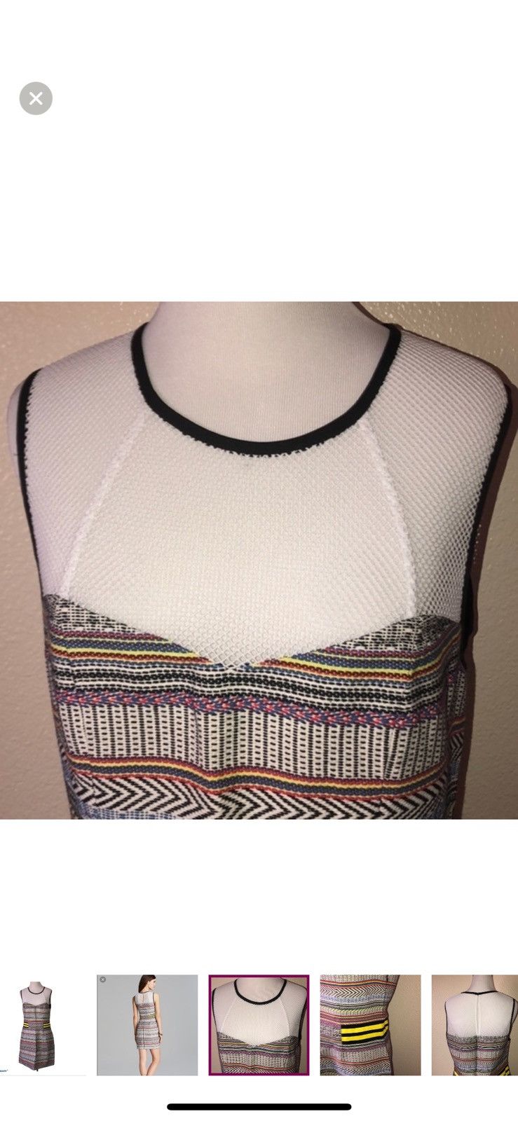Rebecca Minkoff Rebecca minkoff Frida tweed dress size 8 Size M / US 6-8 / IT 42-44 - 5 Thumbnail