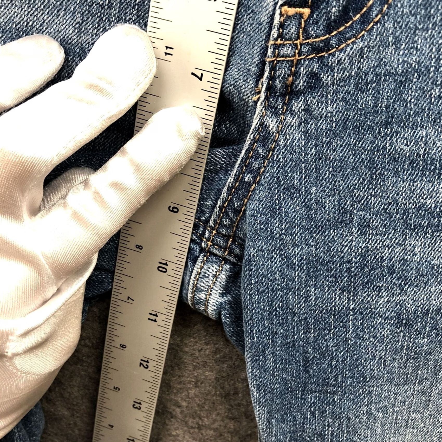 Old Navy Old Navy Jeans Womens Size 2 Mid Rise Boyfriend Blue Stretch Cotton Denim 5-Pocket Regular Rise Adults Womens Size 26" / US 2 / IT 38 - 6 Thumbnail