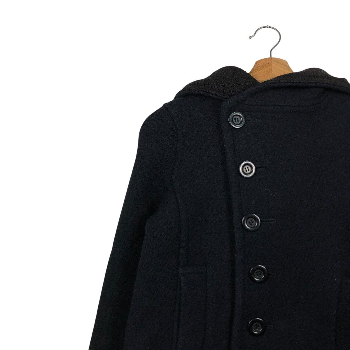 Issey Miyake 🔥VINTAGE WOOL JACKET BIKER SUNAOKUWAHARA BLANKET FUR HOODIE Size US S / EU 44-46 / 1 - 8 Thumbnail