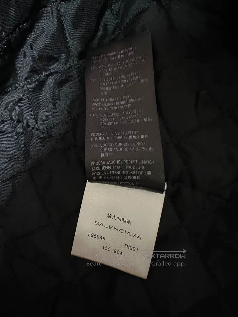 Balenciaga Balenciaga Black Teddy Coat Size XXS / US 00 / IT 34 - 4 Thumbnail