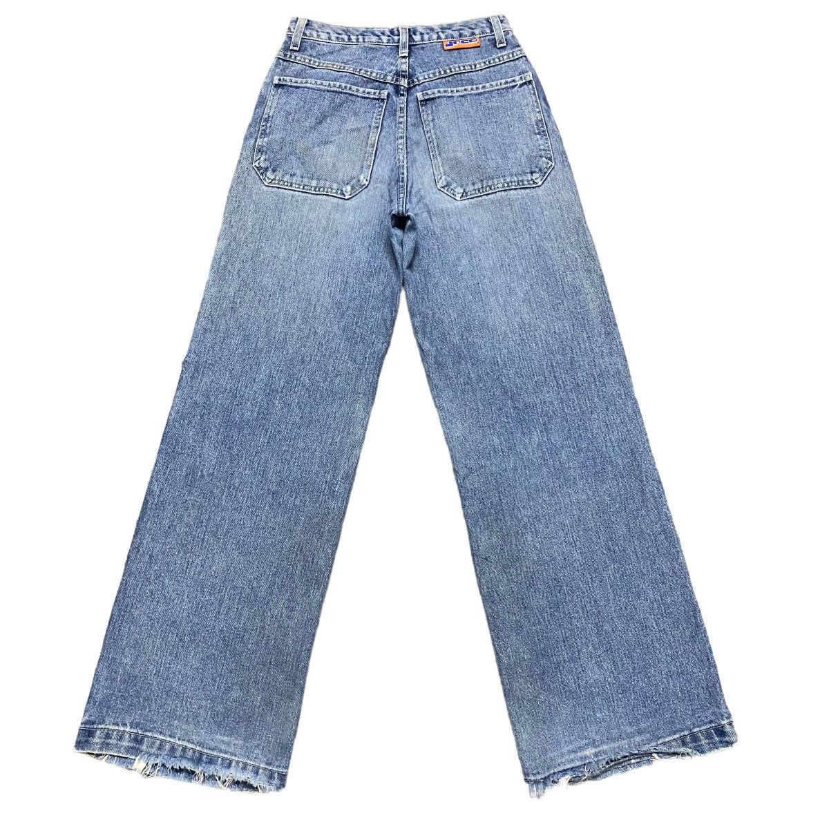 JNCO Vintage 90s JNCO Roomy Girlie Stuff Bottom Opening Pants Size 26" / US 2 / IT 38 - 2 Thumbnail