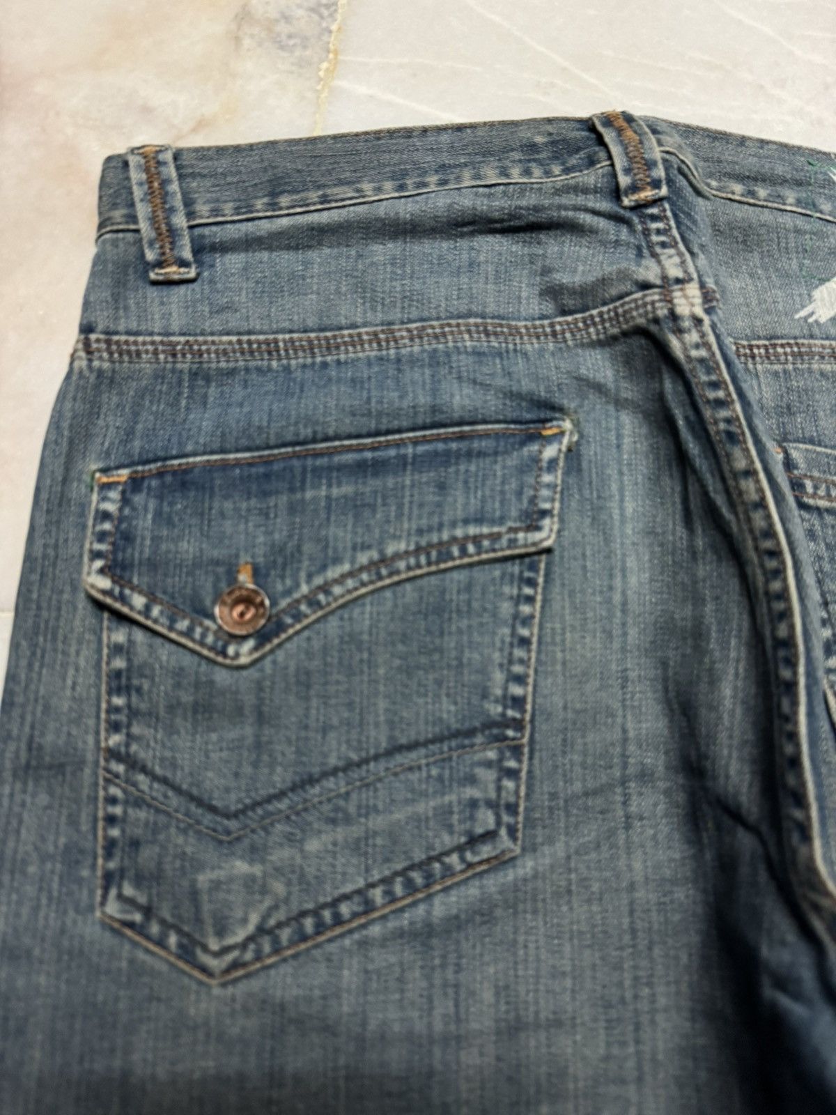 Billabong 💥FLARED💥VINTAGE BILLABONG RUSTY MUD-WASHED CLASSIC BOOTCUT Size US 32 / EU 48 - 16 Thumbnail