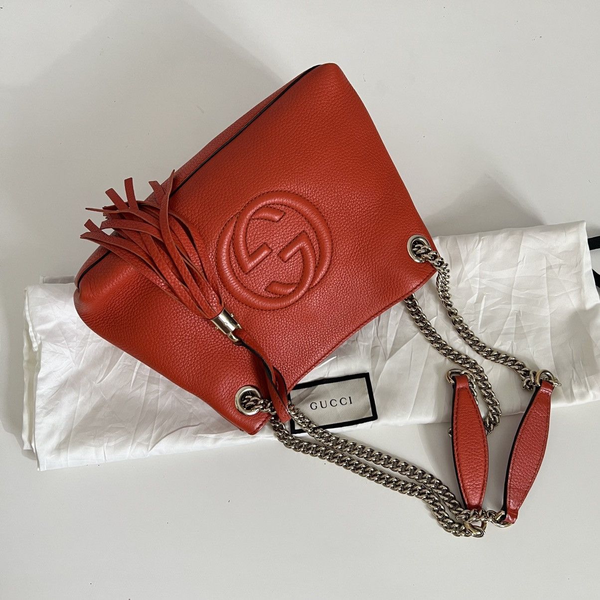 Gucci Gucci soho leather chain shoulder bag Size ONE SIZE - 19 Thumbnail