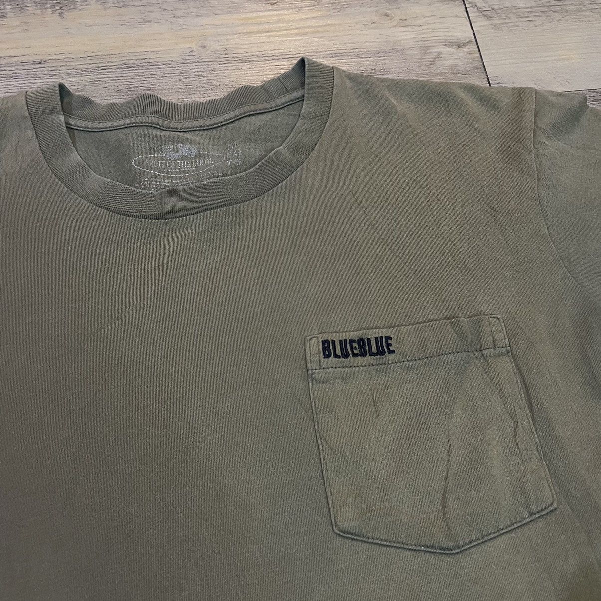 Blue Blue Japan × Fruit Of The Loom Blue blue japan pocket t-shirt Size US XL / EU 56 / 4 - 2 Thumbnail