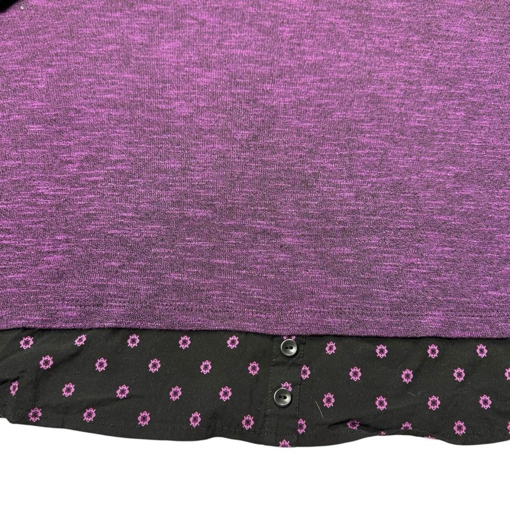 Other Catherine's Impossibly Soft Duet Purple Tunic Size 4X Size 4XL / US 24-26 - 4 Thumbnail