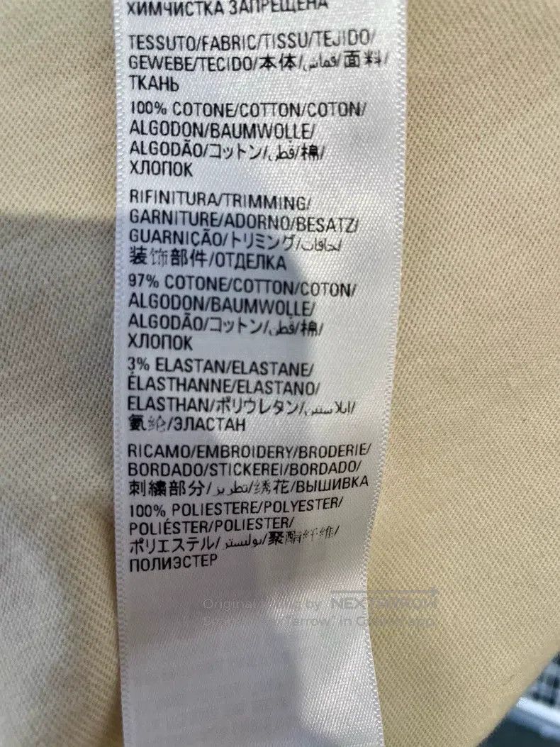 Balenciaga Balenciaga Embroidered LOGO Letter Loose Round Neck Short Size US S / EU 44-46 / 1 - 6 Thumbnail