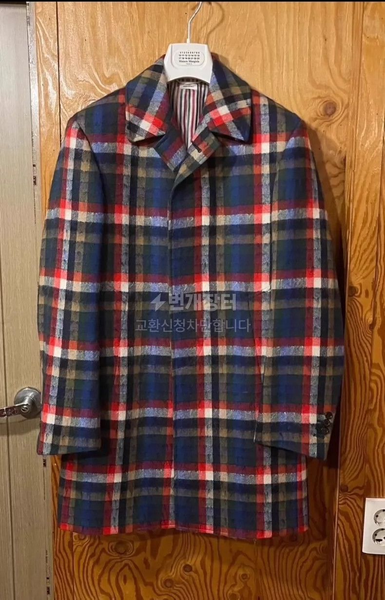 Thom Browne Thom Browne Plaid coat Size US XS / EU 42 / 0 - 1 Thumbnail