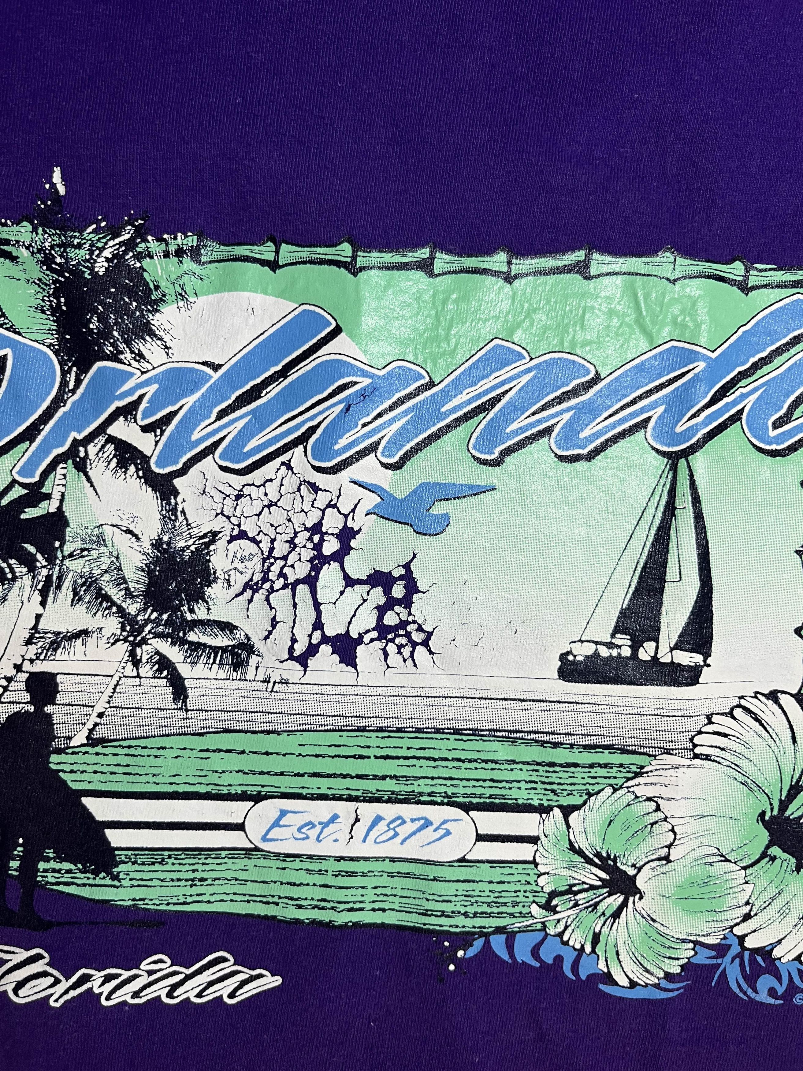 Vintage Vintage Y2K Orlando, Florida Beach Shirt Size US S / EU 44-46 / 1 - 5 Thumbnail