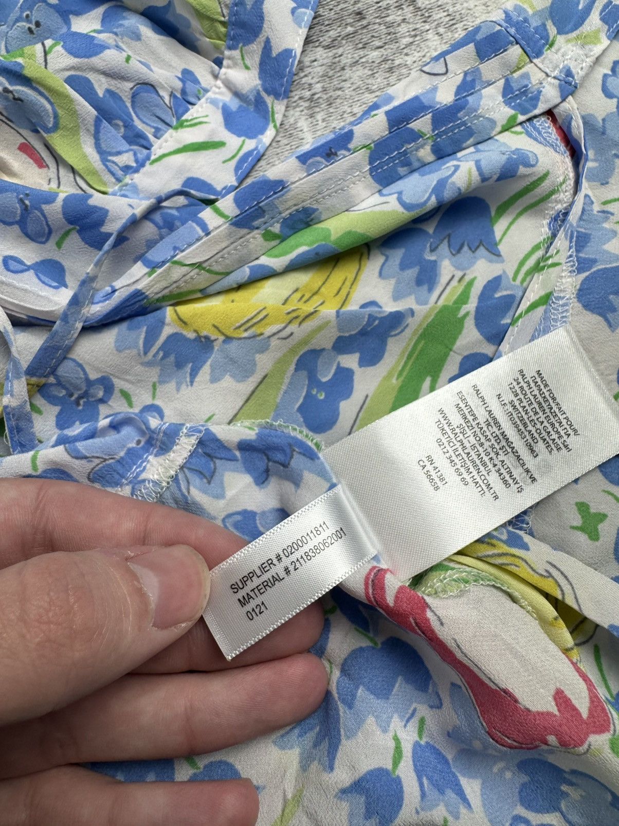 Polo Ralph Lauren NEW Polo Ralph Lauren 2023 Viscose Dress Shirt Blouse Top Size L / US 10 / IT 46 - 15 Thumbnail