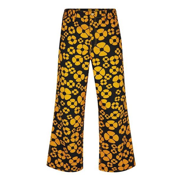 Marni o1g2r1mq0524 Trousers in Yellow/Black Size US 34 / EU 50 - 1 Thumbnail