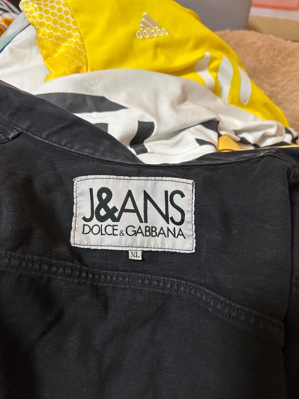 Dolce & Gabbana Women’s Dolce&Gabbana Denim Black Jacket Sz XL Size XL / US 12-14 / IT 48-50 - 8 Thumbnail